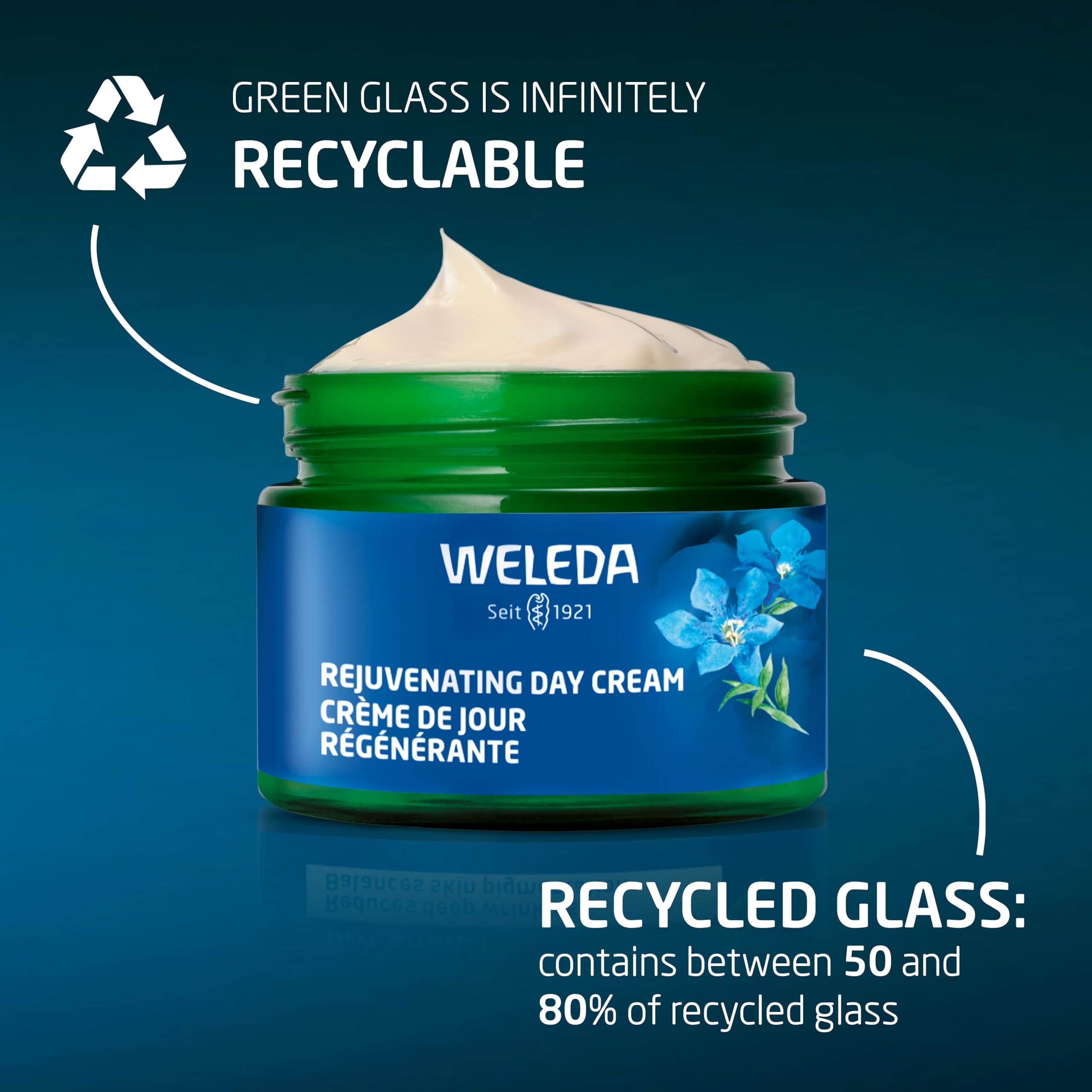 Foto 8 pulgar | Crema De Día Weleda Rejuvenecedora Con Genciana Azul Y Edelweiss 40 Ml - Venta Internacional.
