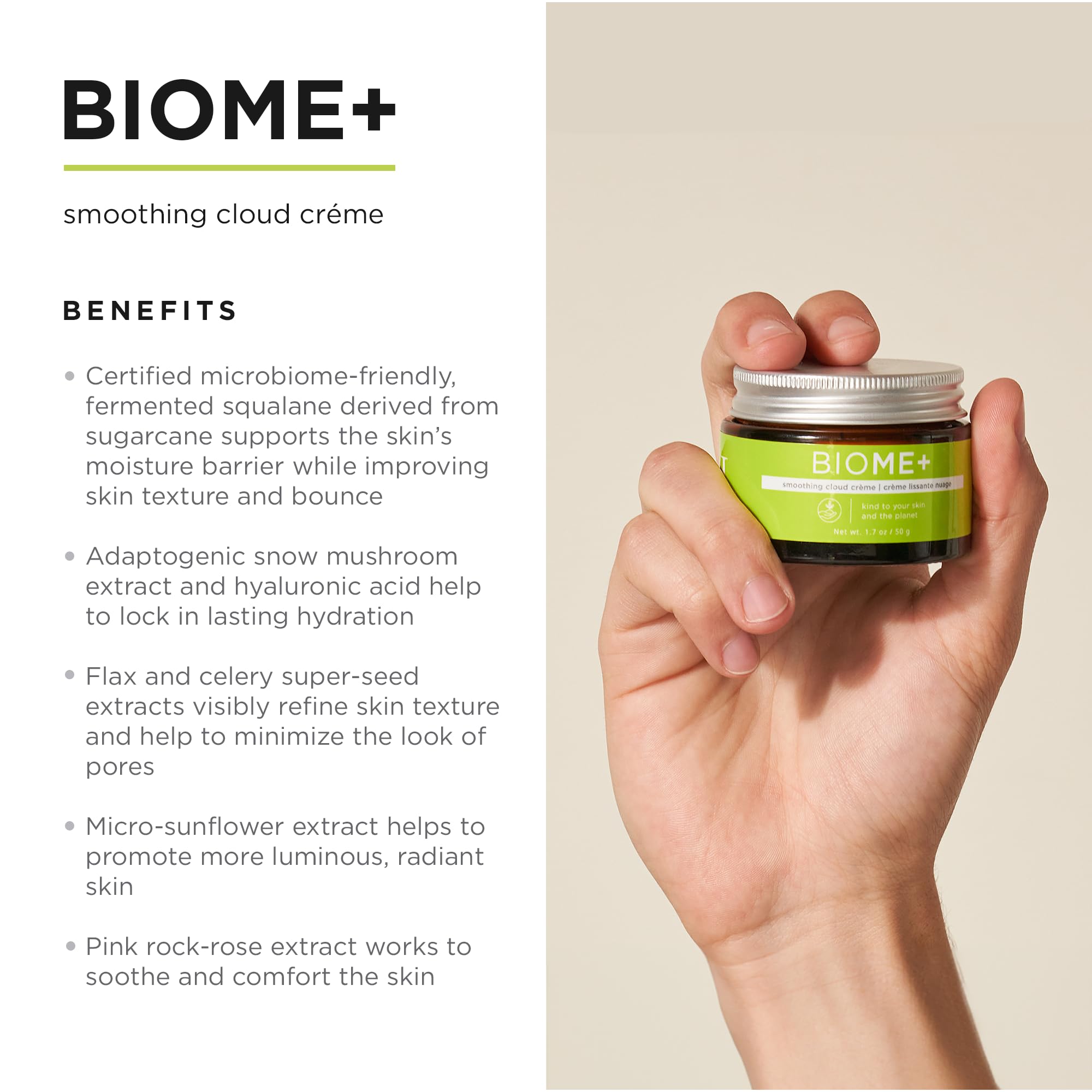 Foto 3 pulgar | Crema Facial Image Skincare Biome+ Smoothing Cloud Crème 50 Ml - Venta Internacional.