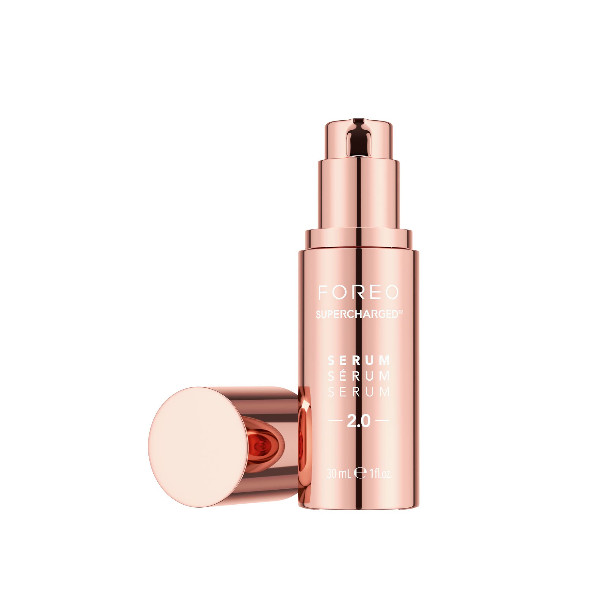 Serum Foreo Supercharged 2.0 Microcurrent Gel De Ácido Hialurónico - Venta Internacional.