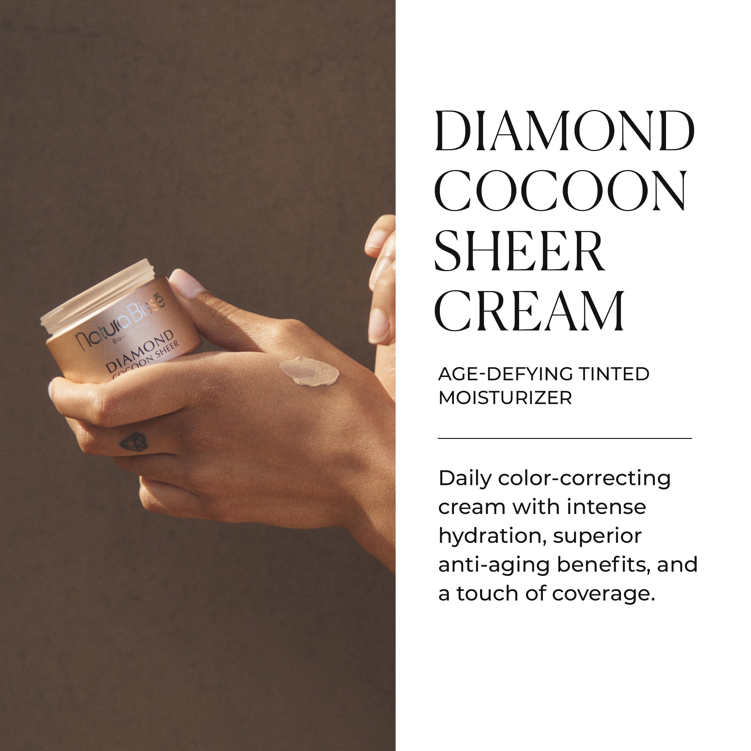 Foto 2 | Crema Hidratante Natura Bissé Diamond Cocoon Sheer Cream 50 Ml - Venta Internacional.