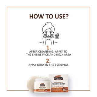 Foto 4 | Crema De Noche Palmer's Cocoa Butter Formula 80 Ml - Venta Internacional.