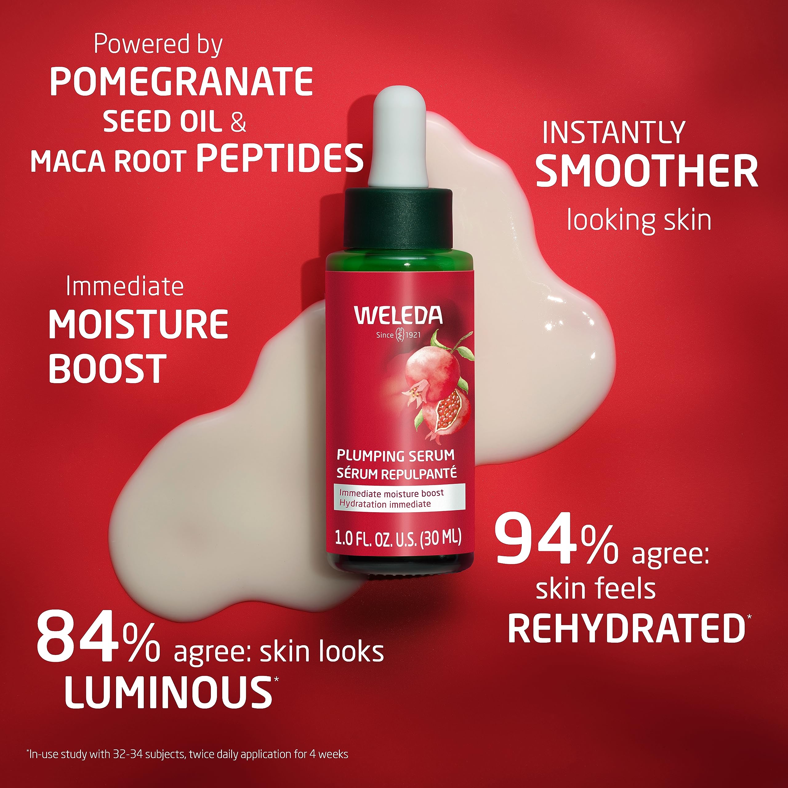 Foto 3 pulgar | Sérum Weleda Face Care Rellenador Con Péptidos Granada - Venta Internacional.
