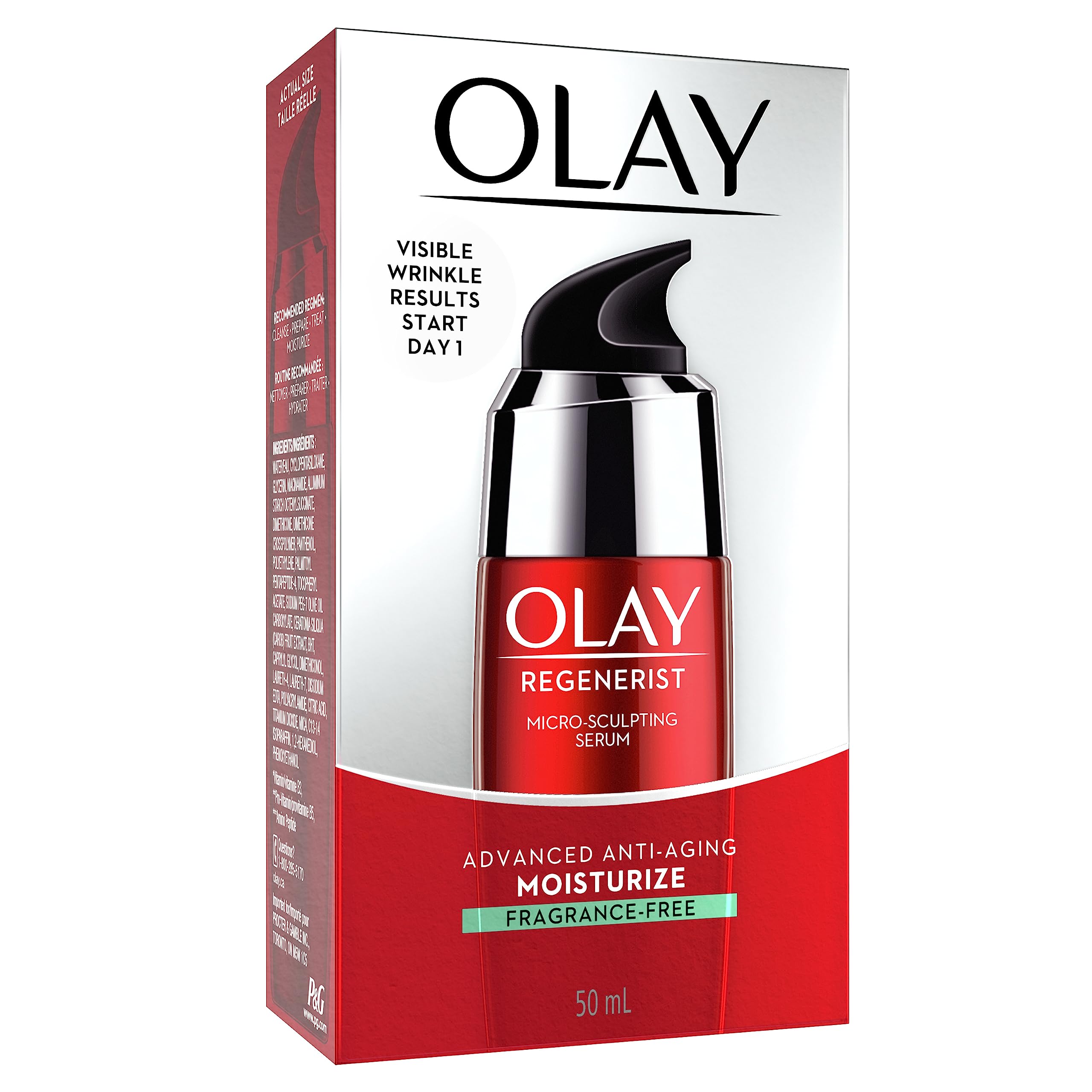 Foto 3 pulgar | Crema Hidratante Olay Regenerist Micro-sculpting 50 Ml - Venta Internacional.