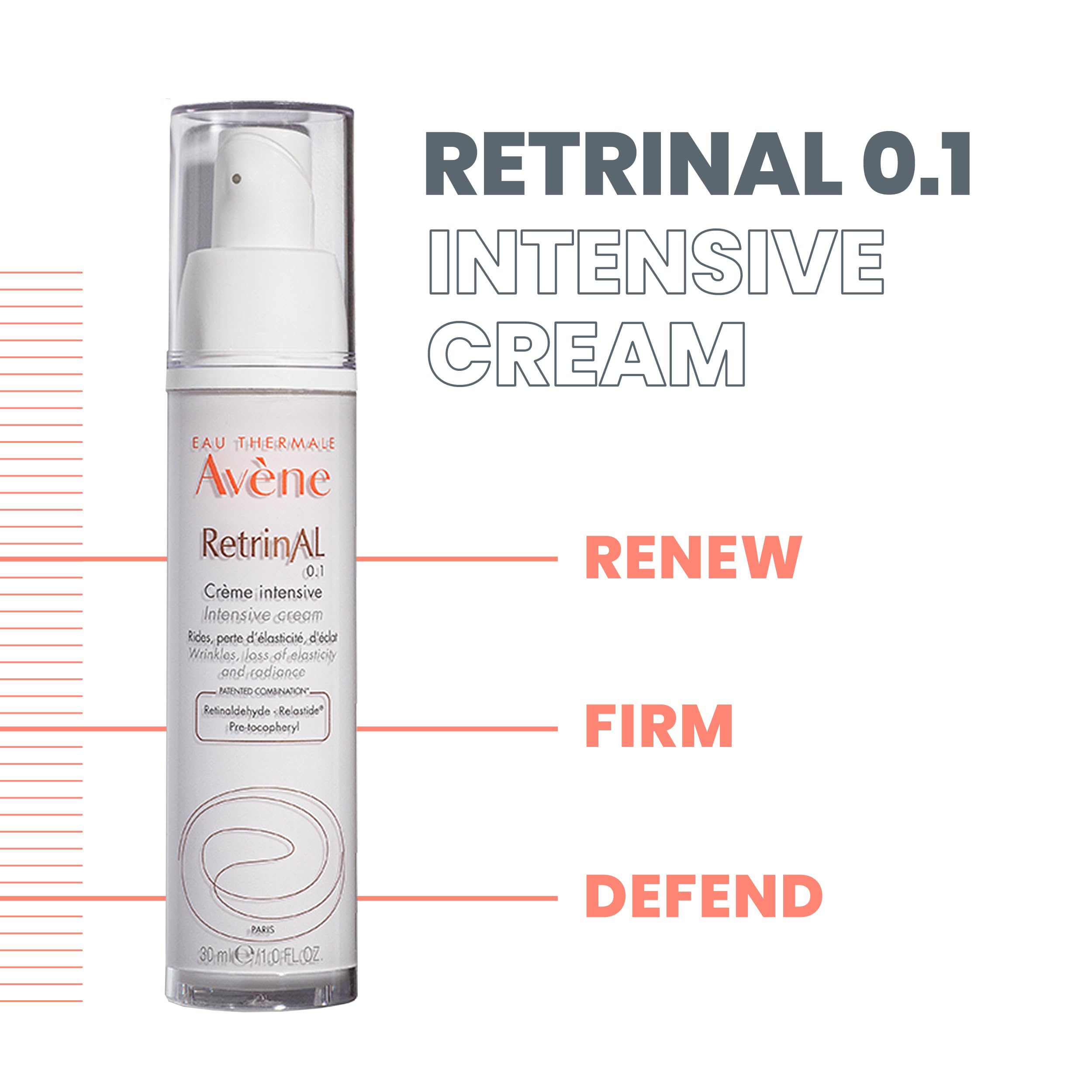 Foto 4 pulgar | Crema Avene Eau Thermale Retrinal 0.1 Intensive 30 Ml - Venta Internacional.