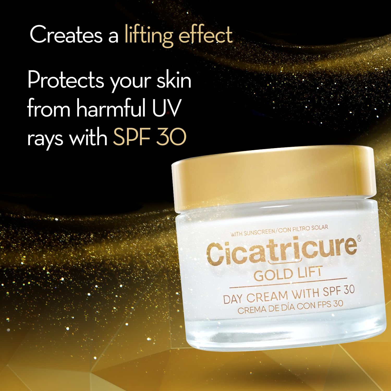 Foto 4 pulgar | Crema De Día Cicatricure Gold Lift Antienvejecimiento Spf30 50 Ml - Venta Internacional.