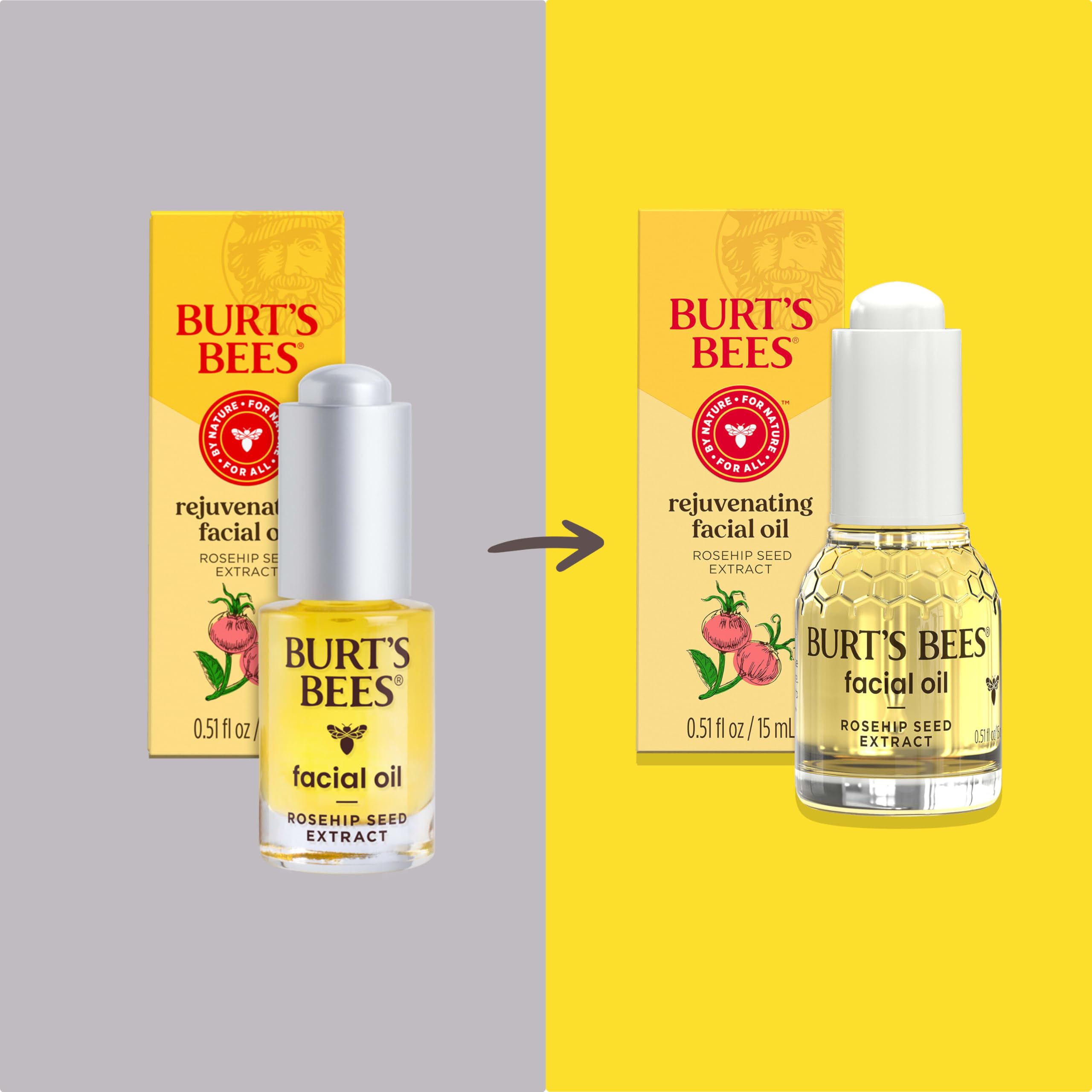 Foto 3 pulgar | Aceite Facial Stocking Stuffers Burt's Bees Gua Sha, 15 Ml, Con Rosa Mosqueta - Venta Internacional.