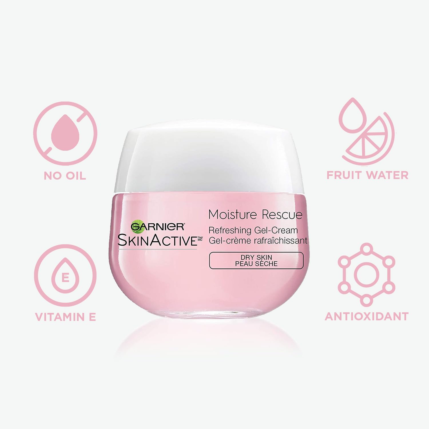 Foto 3 pulgar | Gel En Crema Refrescante Moisture Rescue Garnier Skinactive 50 G - Venta Internacional.