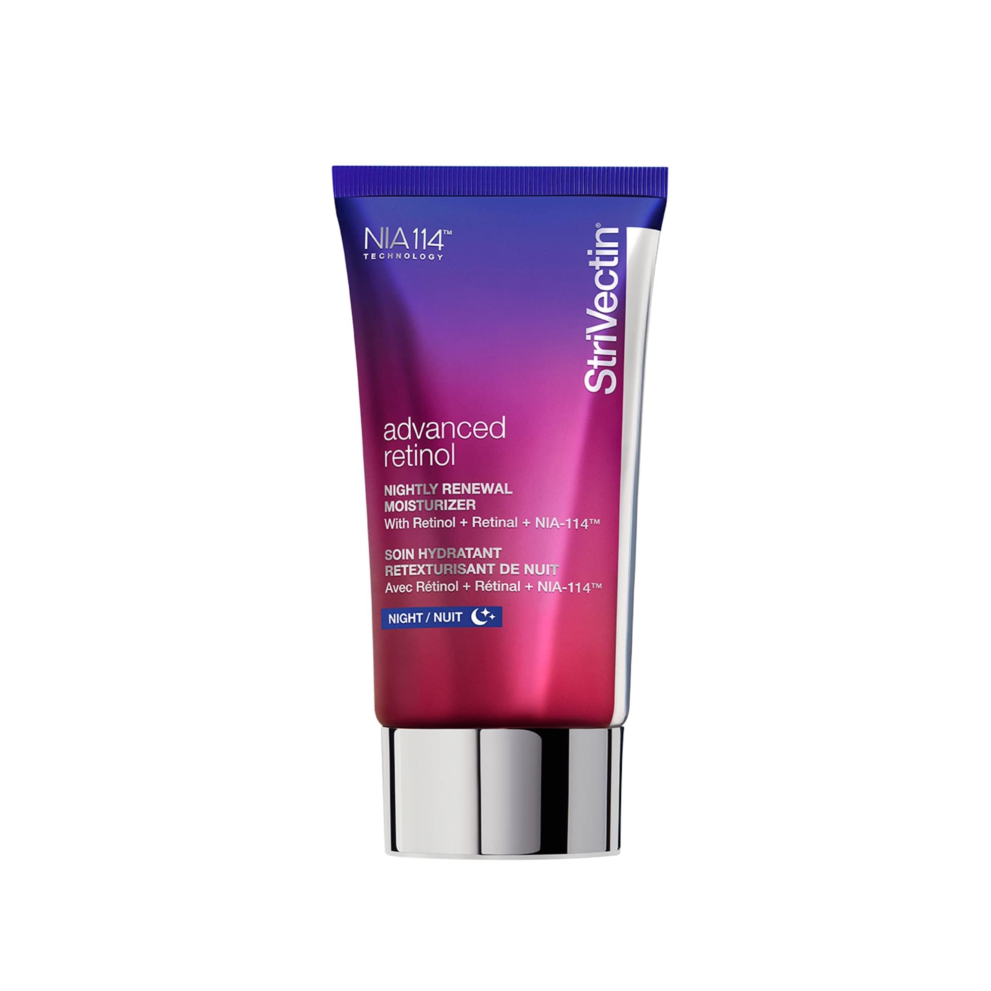Crema Hidratante Nocturna Strivectin Advanced Retinol 50 Ml - Venta Internacional.