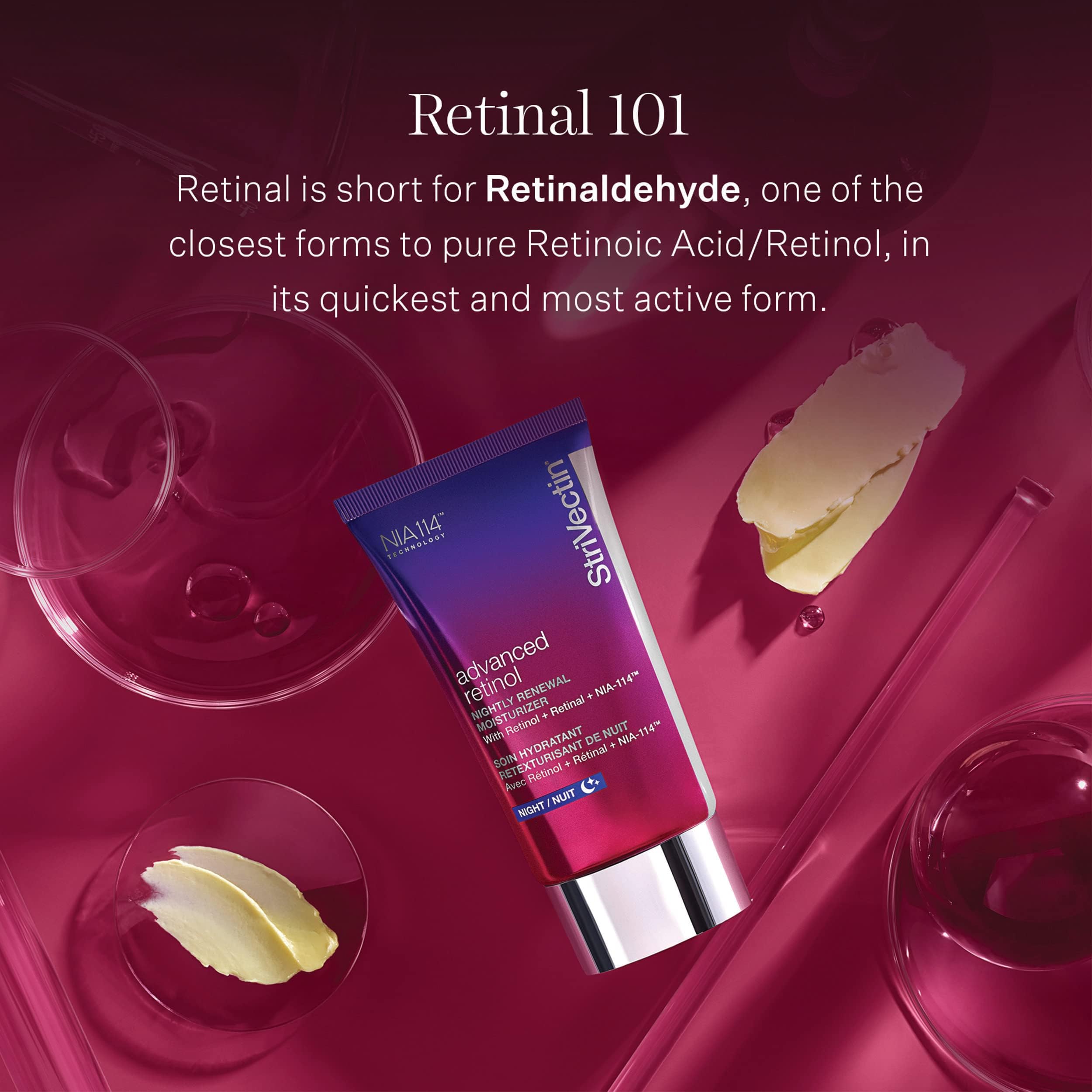 Foto 3 pulgar | Crema Hidratante Nocturna Strivectin Advanced Retinol 50 Ml - Venta Internacional.