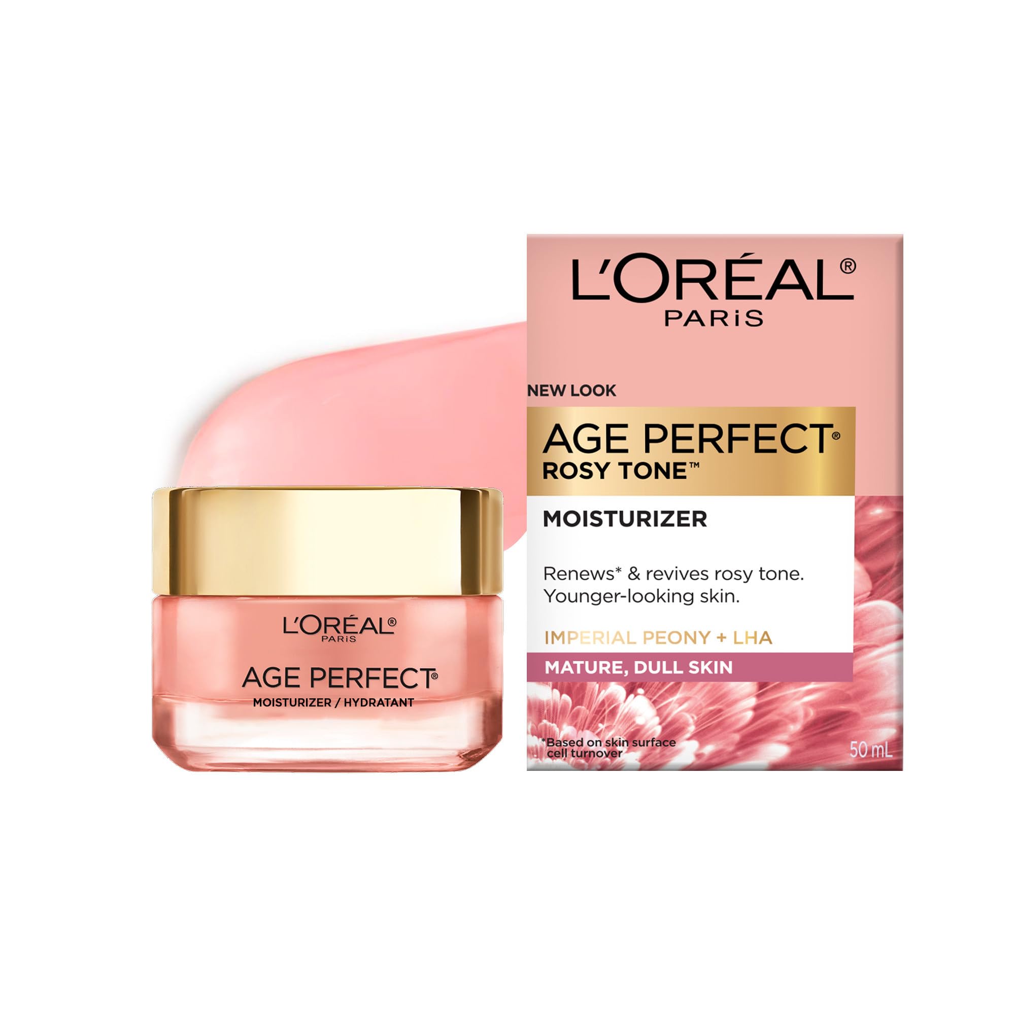 Crema Hidratante L'oreal Paris Age Perfect Rosy Tone 50 Ml - Venta Internacional.
