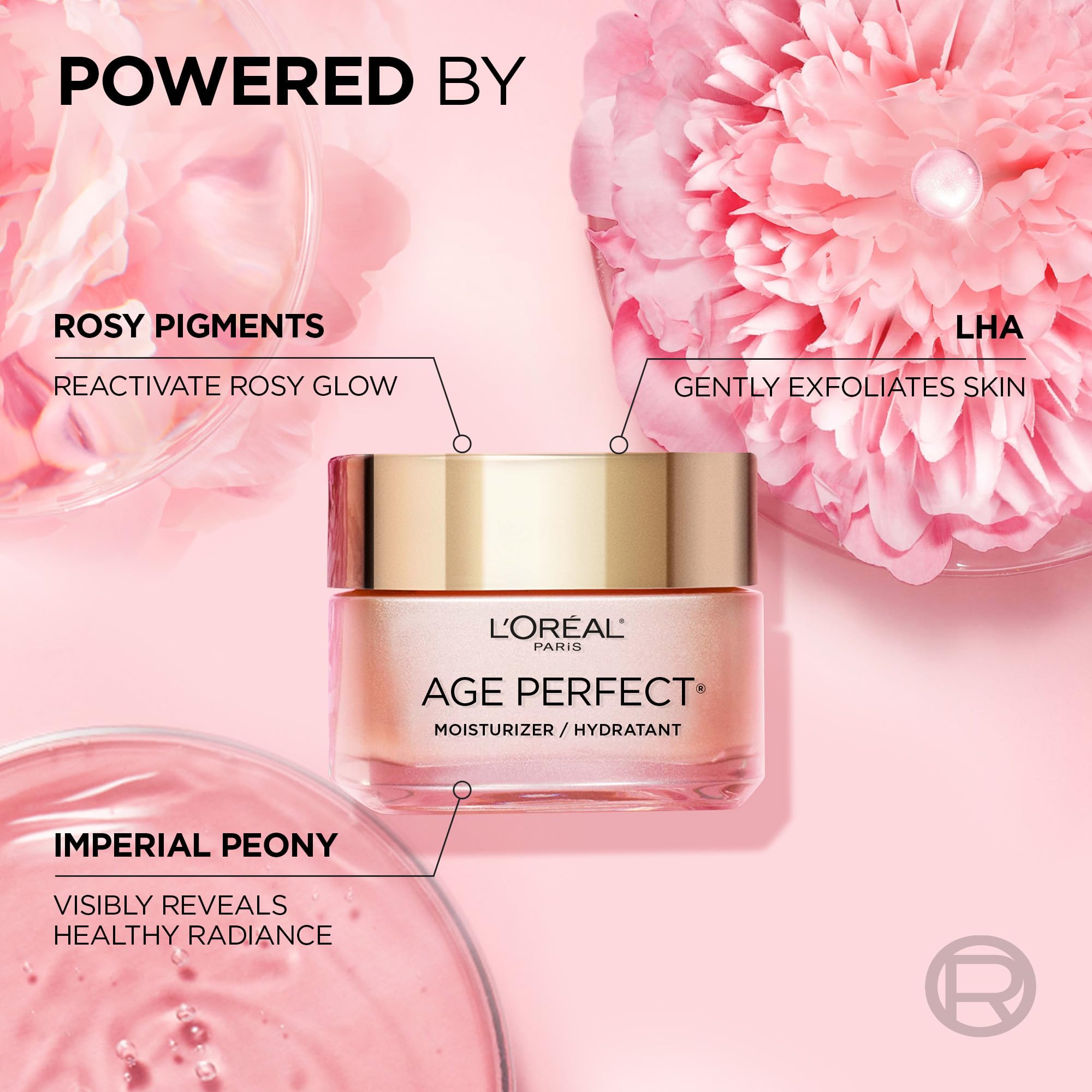 Foto 4 pulgar | Crema Hidratante L'oreal Paris Age Perfect Rosy Tone 50 Ml - Venta Internacional.