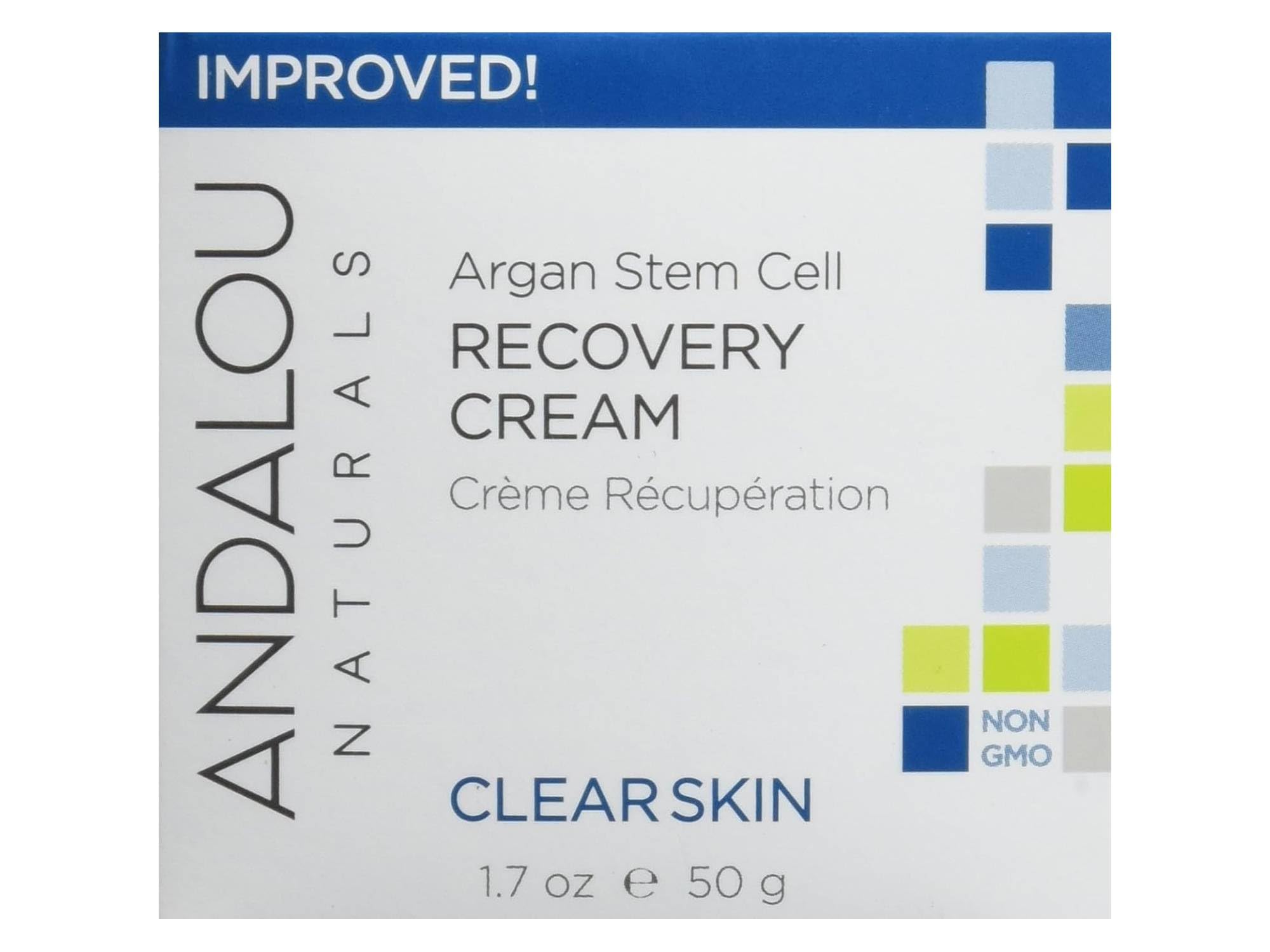 Foto 2 pulgar | Crema De Recuperación Andalou Naturals Con Células Madre De Argán, 50 Ml, Para Piel Grasa - Venta Internacional.