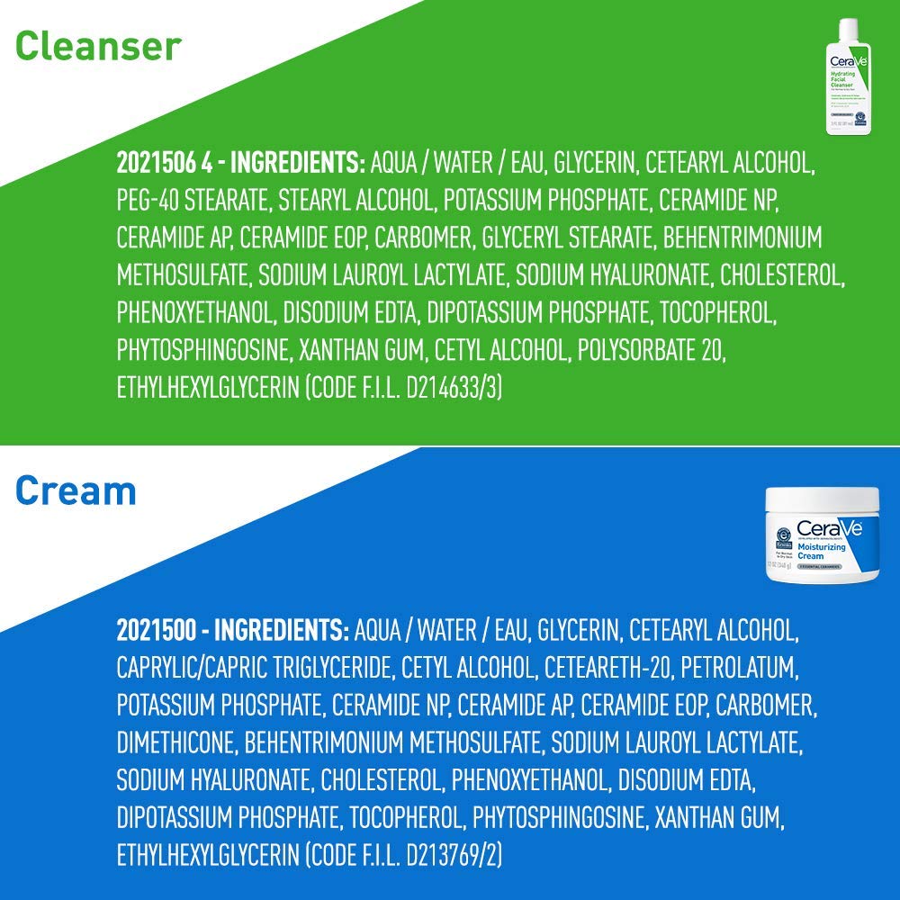 Foto 6 pulgar | Crema Hidratante Cerave De Trial Combo, 355 Ml, Más Gel De Limpieza Facial Hidratante De 89 Ml - Venta Internacional.