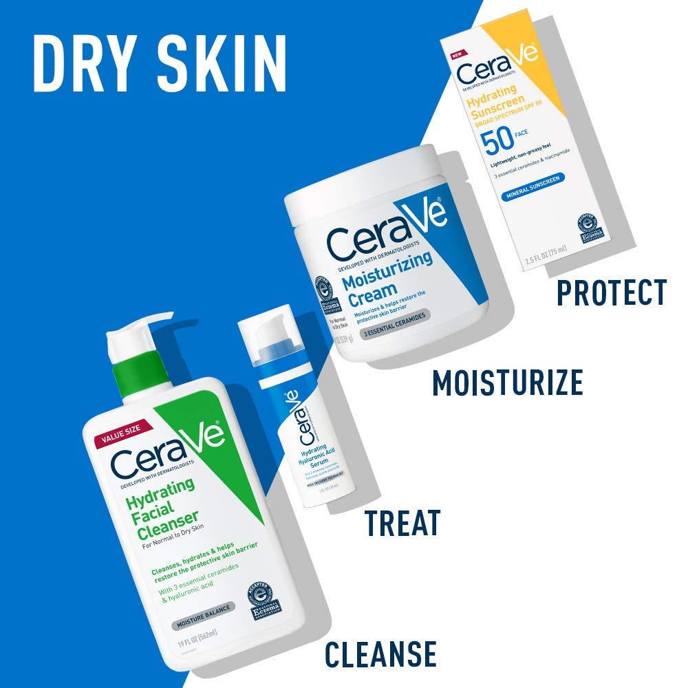 Foto 7 pulgar | Crema Hidratante Cerave De Trial Combo, 355 Ml, Más Gel De Limpieza Facial Hidratante De 89 Ml - Venta Internacional.