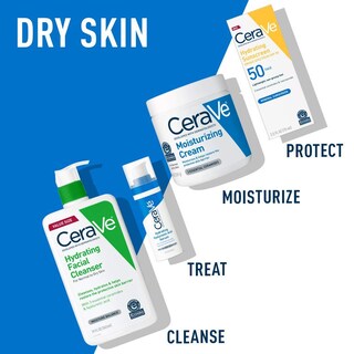 Foto 6 | Crema Hidratante Cerave De Trial Combo, 355 Ml, Más Gel De Limpieza Facial Hidratante De 89 Ml - Venta Internacional.