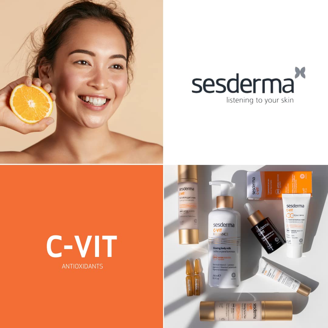 Foto 6 pulgar | Crema Facial Hidratante Sesderma C-vit Vitamina C 50 Ml Seca - Venta Internacional.