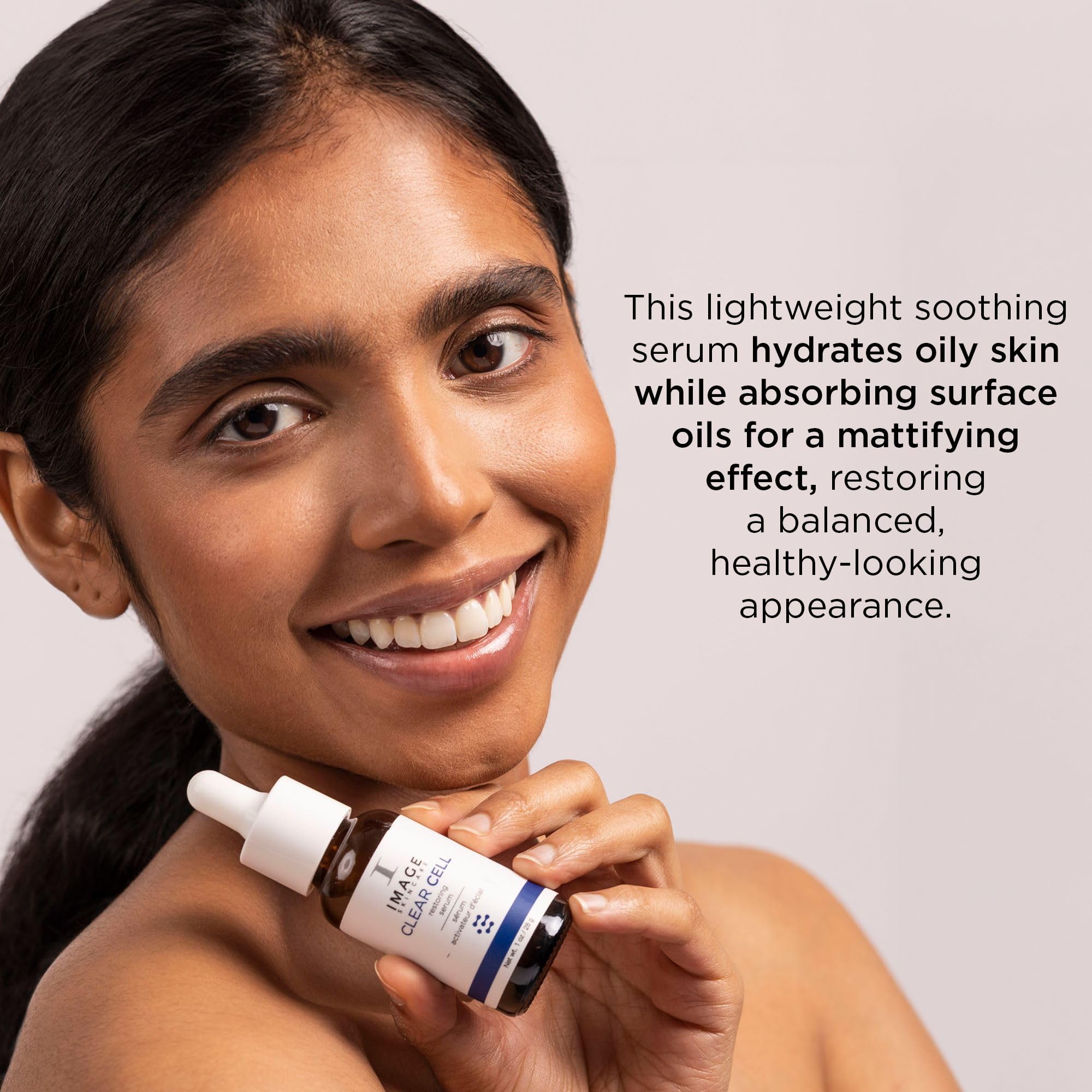 Foto 4 pulgar | Sérum Facial Image Skincare Clear Cell, Restaurador De Piel Grasa, 30 Ml - Venta Internacional.