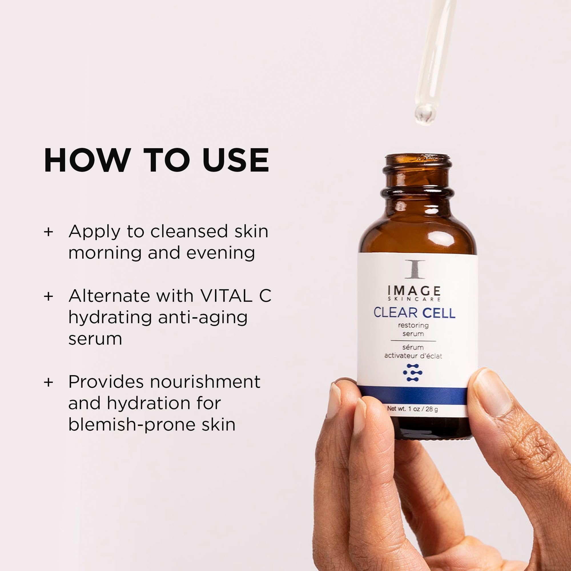 Foto 7 pulgar | Sérum Facial Image Skincare Clear Cell, Restaurador De Piel Grasa, 30 Ml - Venta Internacional.