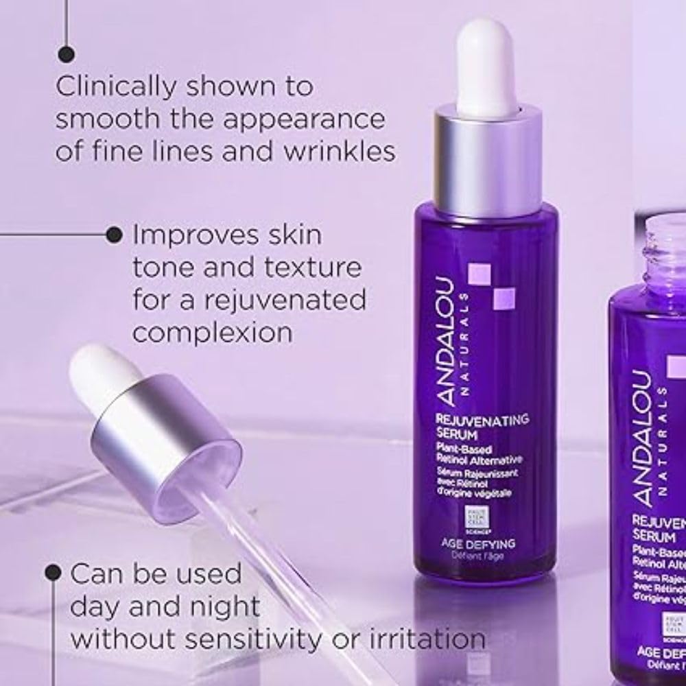 Foto 3 pulgar | Sérum Andalou Naturals Rejuvenecedor Con Retinol A Base De Plantas, 30 Ml - Venta Internacional.