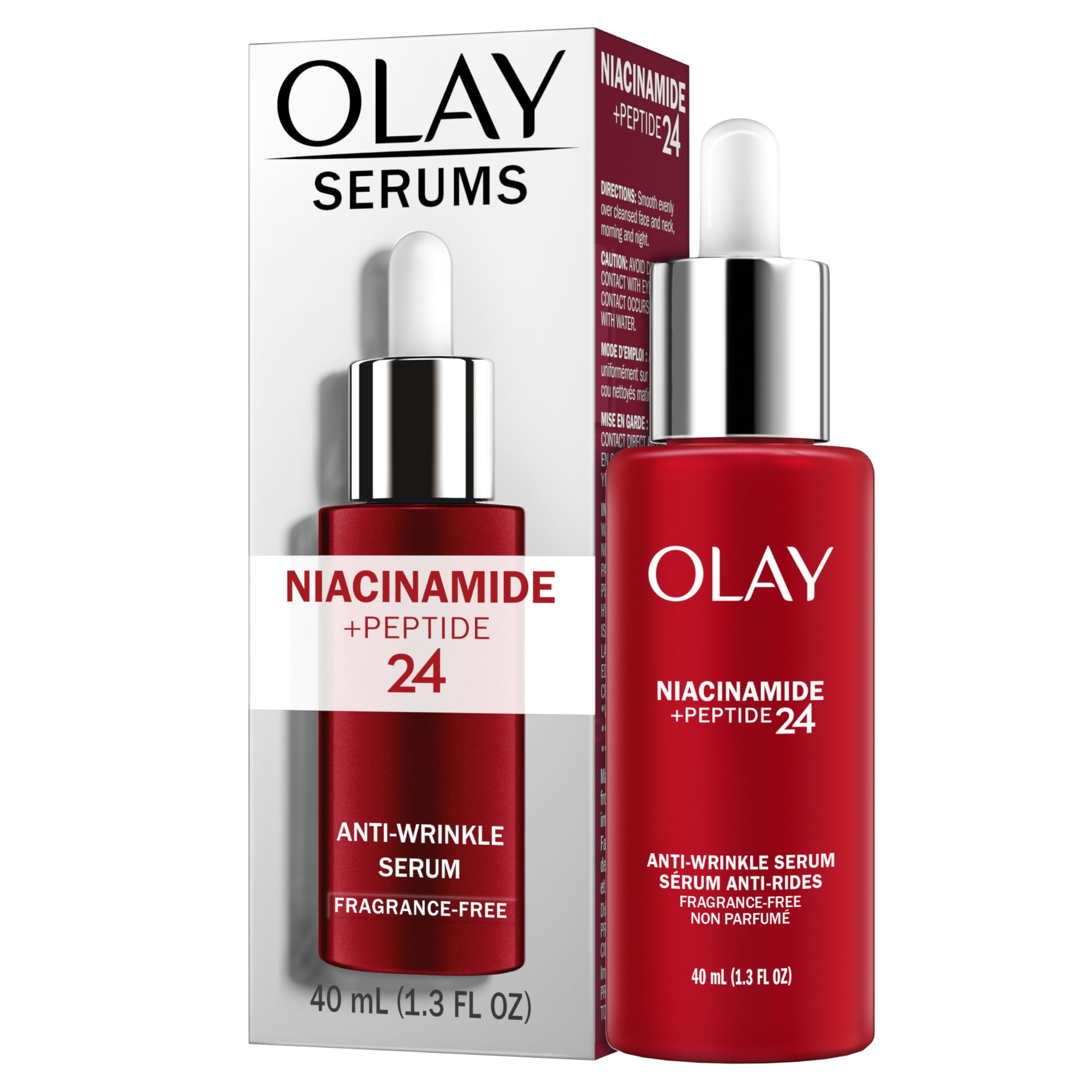 Foto 6 pulgar | Serum Olay Niacinamida + Péptido 24 Antiarrugas 40 Ml - Venta Internacional.