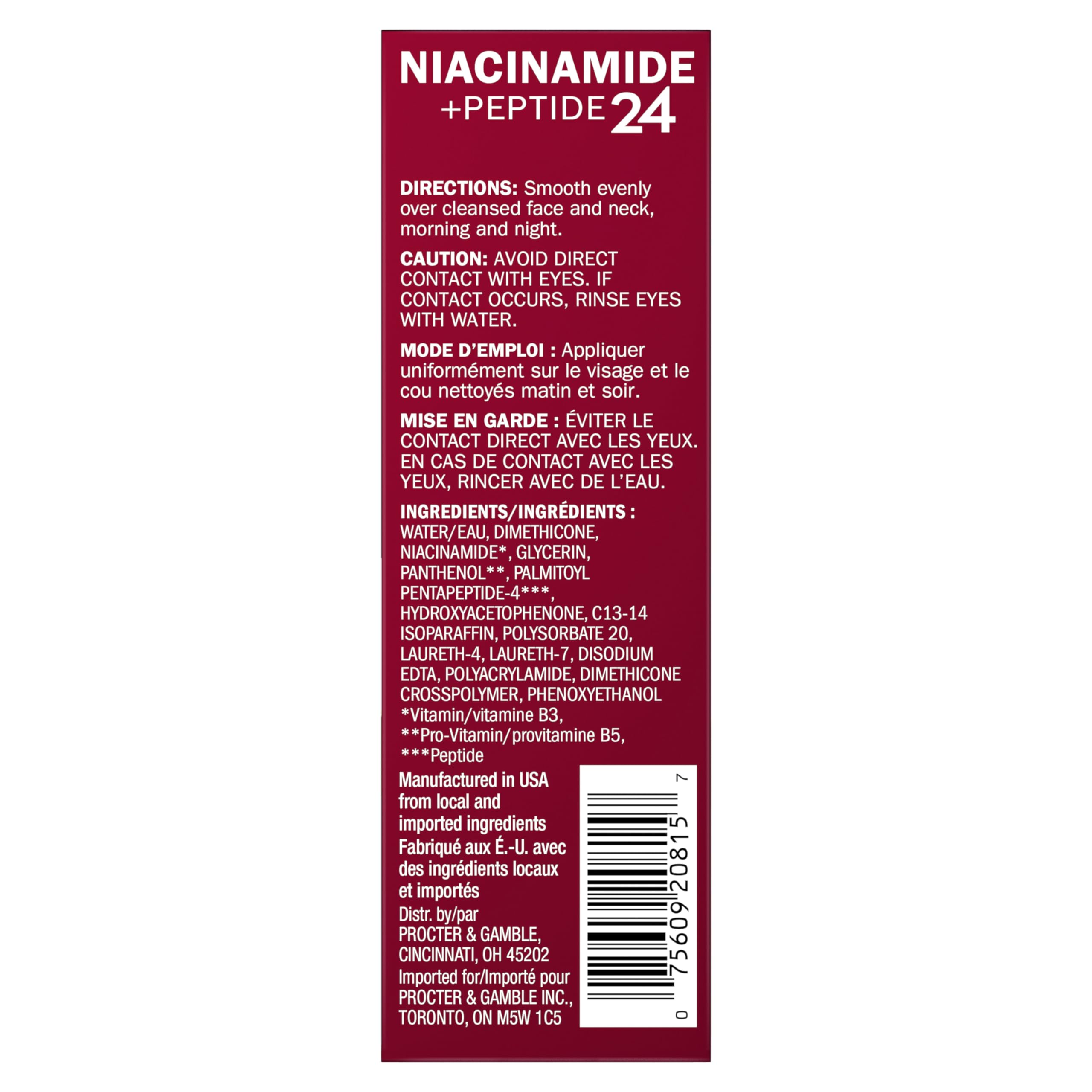 Foto 8 pulgar | Serum Olay Niacinamida + Péptido 24 Antiarrugas 40 Ml - Venta Internacional.