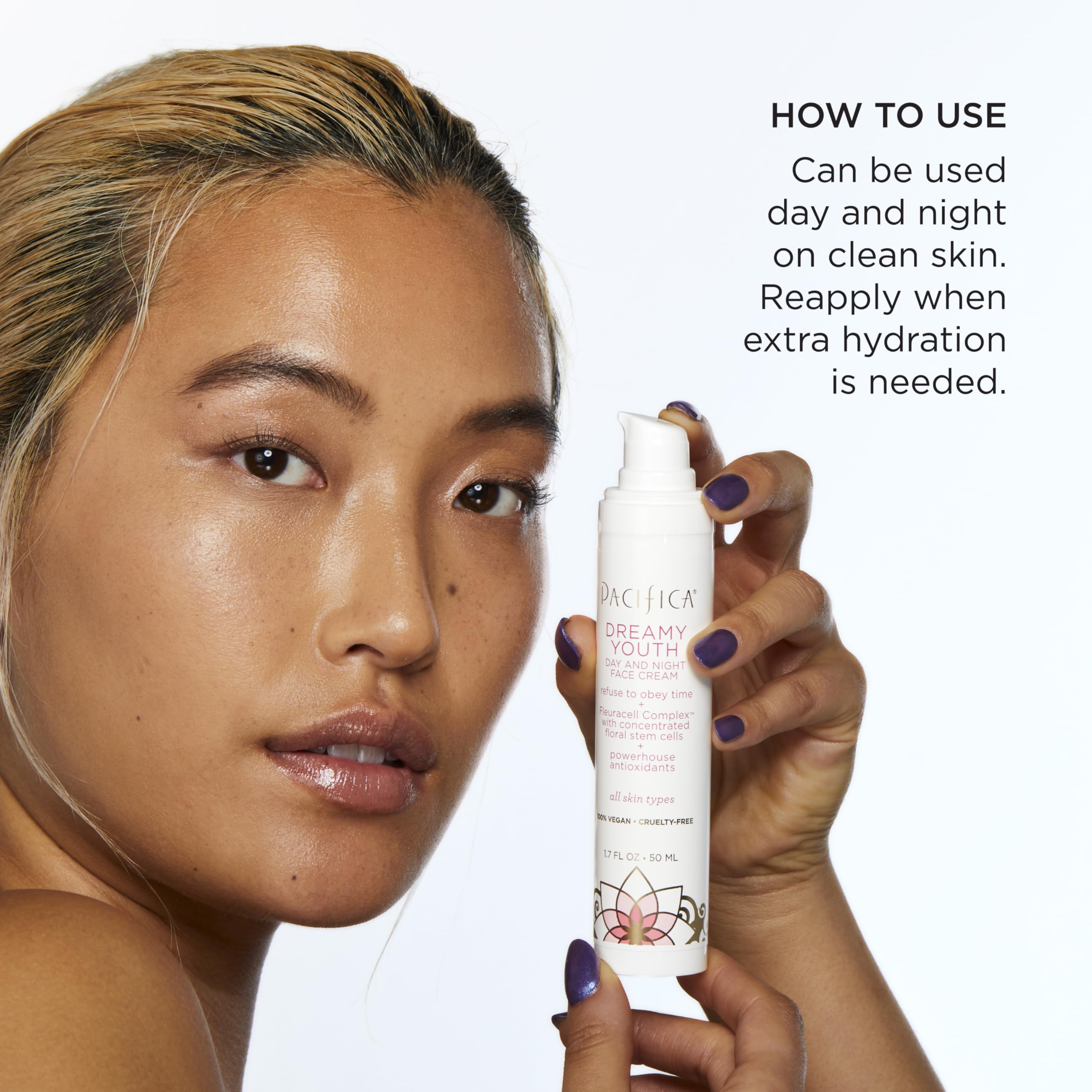 Foto 2 | Pack De 2 Unidades De Crema Hidratante Pacifica Beauty Dreamy Youth Para Día Y Noche - Venta Internacional.