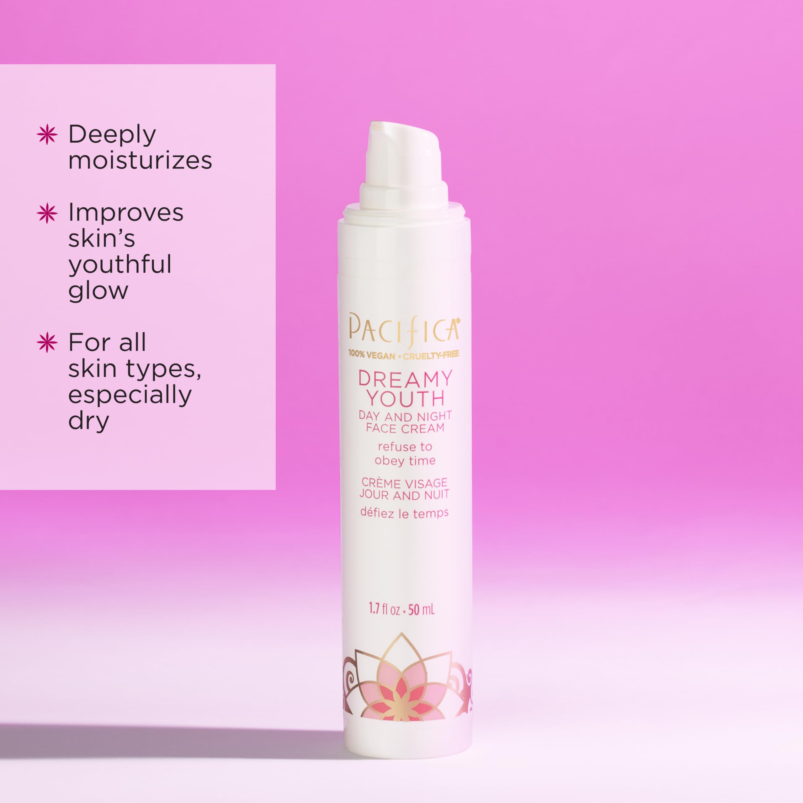 Foto 5 | Pack De 2 Unidades De Crema Hidratante Pacifica Beauty Dreamy Youth Para Día Y Noche - Venta Internacional.