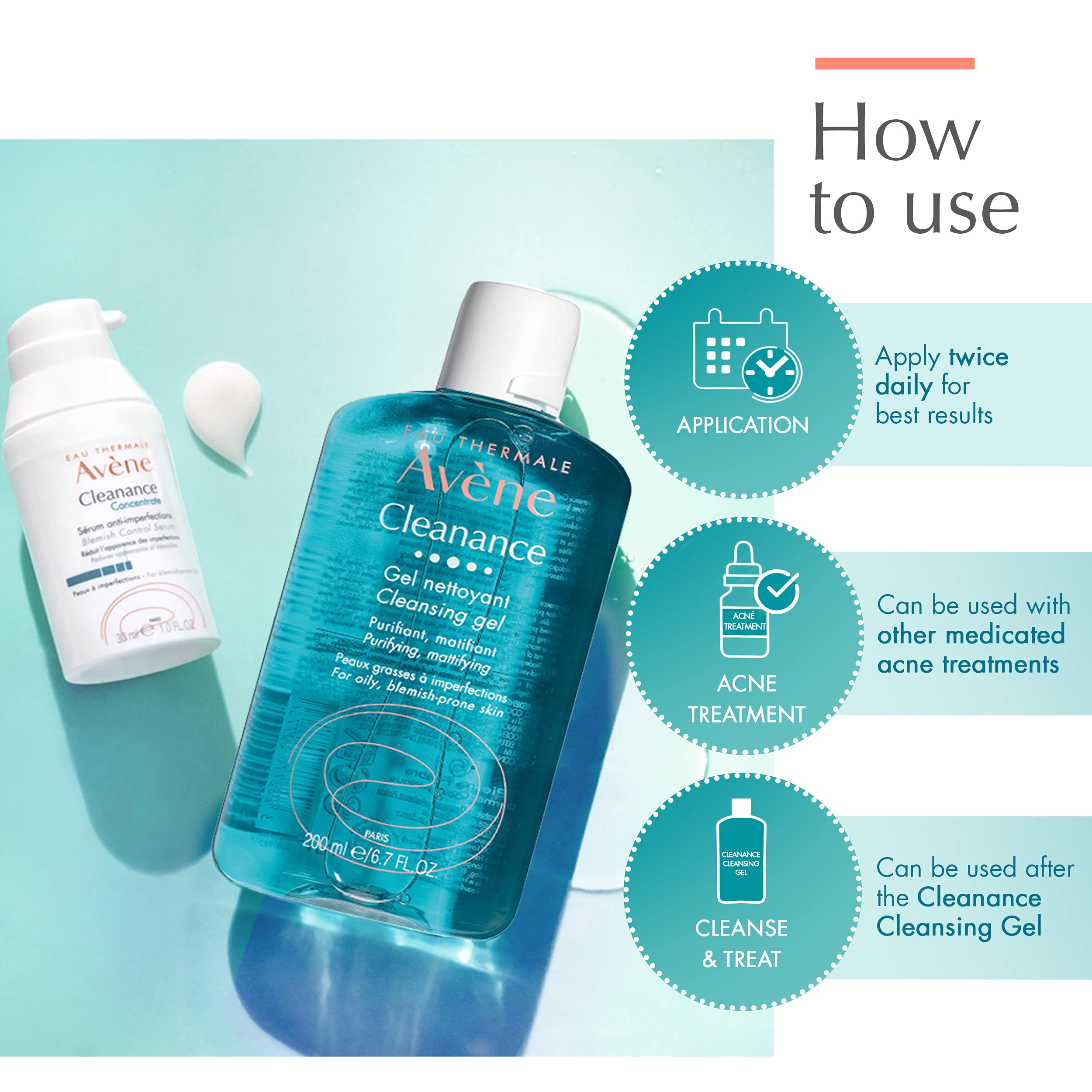 Foto 6 pulgar | Serum Avene Cleanance Concentrado Para El Control De Imperfecciones, 30 Ml - Venta Internacional.