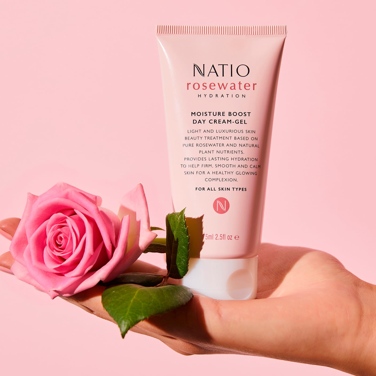 Foto 3 pulgar | Crema Facial Natio Australia Rosewater Hydration 75 Ml Day - Venta Internacional.