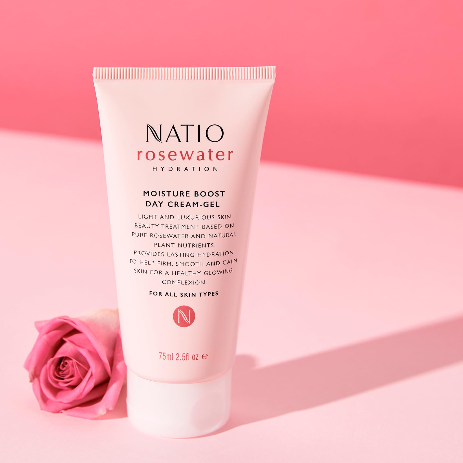 Foto 6 pulgar | Crema Facial Natio Australia Rosewater Hydration 75 Ml Day - Venta Internacional.