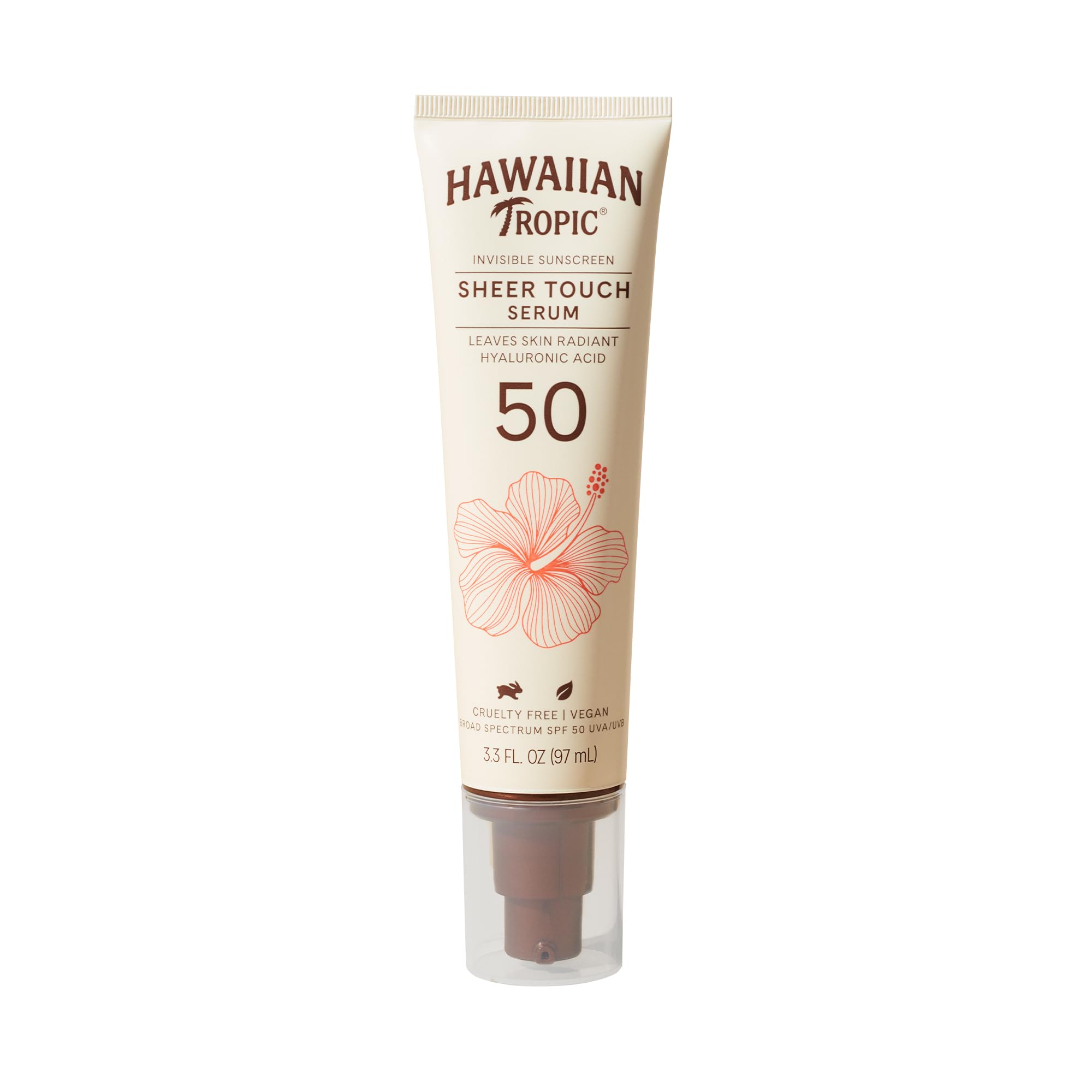 Sérum Corporal Hawaiian Tropic Sheer Touch Spf 50 100 Ml - Venta Internacional.