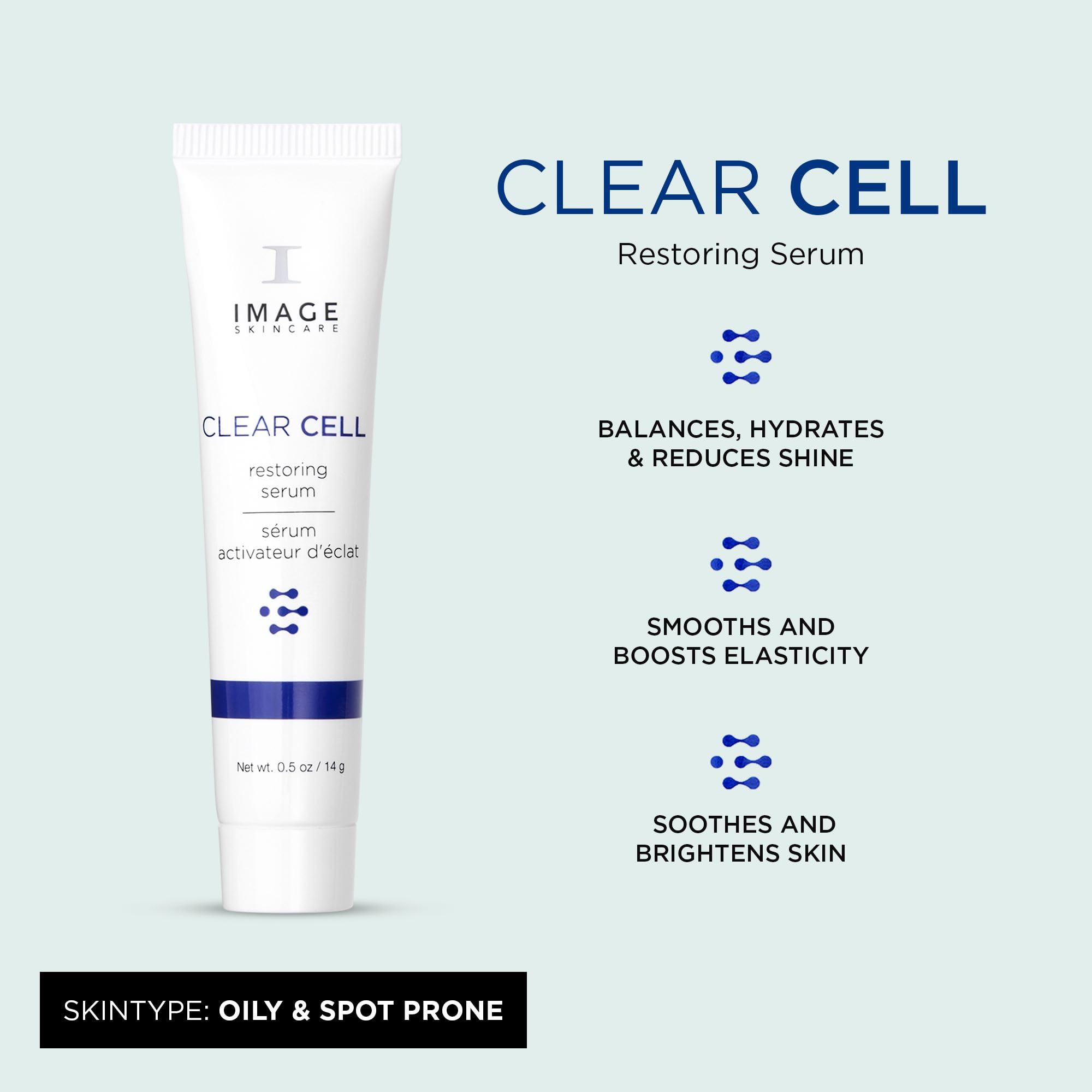 Foto 3 pulgar | Sérum Image Skincare Clear Cell, Restaurador De Piel Grasa, 15 Ml - Venta Internacional.