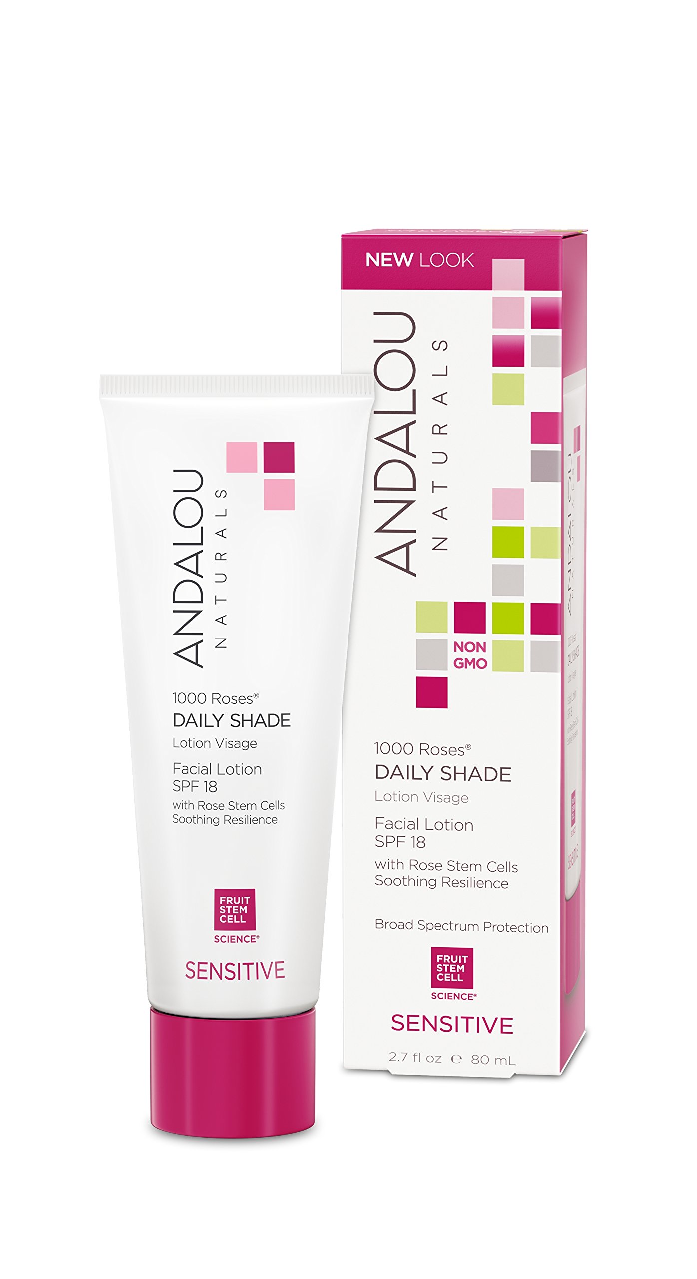 Foto 2 pulgar | Loción Facial Andalou Naturals 1000 Rosas Spf 18 80 Ml - Venta Internacional.