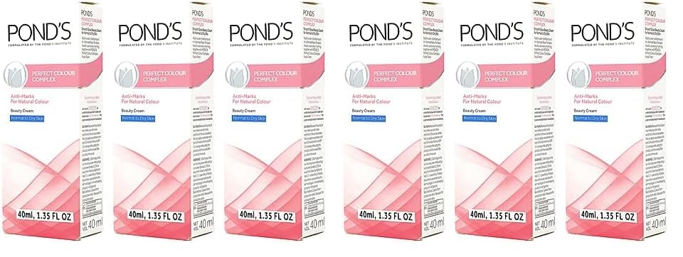 Crema De Belleza Pond's Perfect Color Antimarcas, 40 Ml, Paquete De 6 - Venta Internacional.