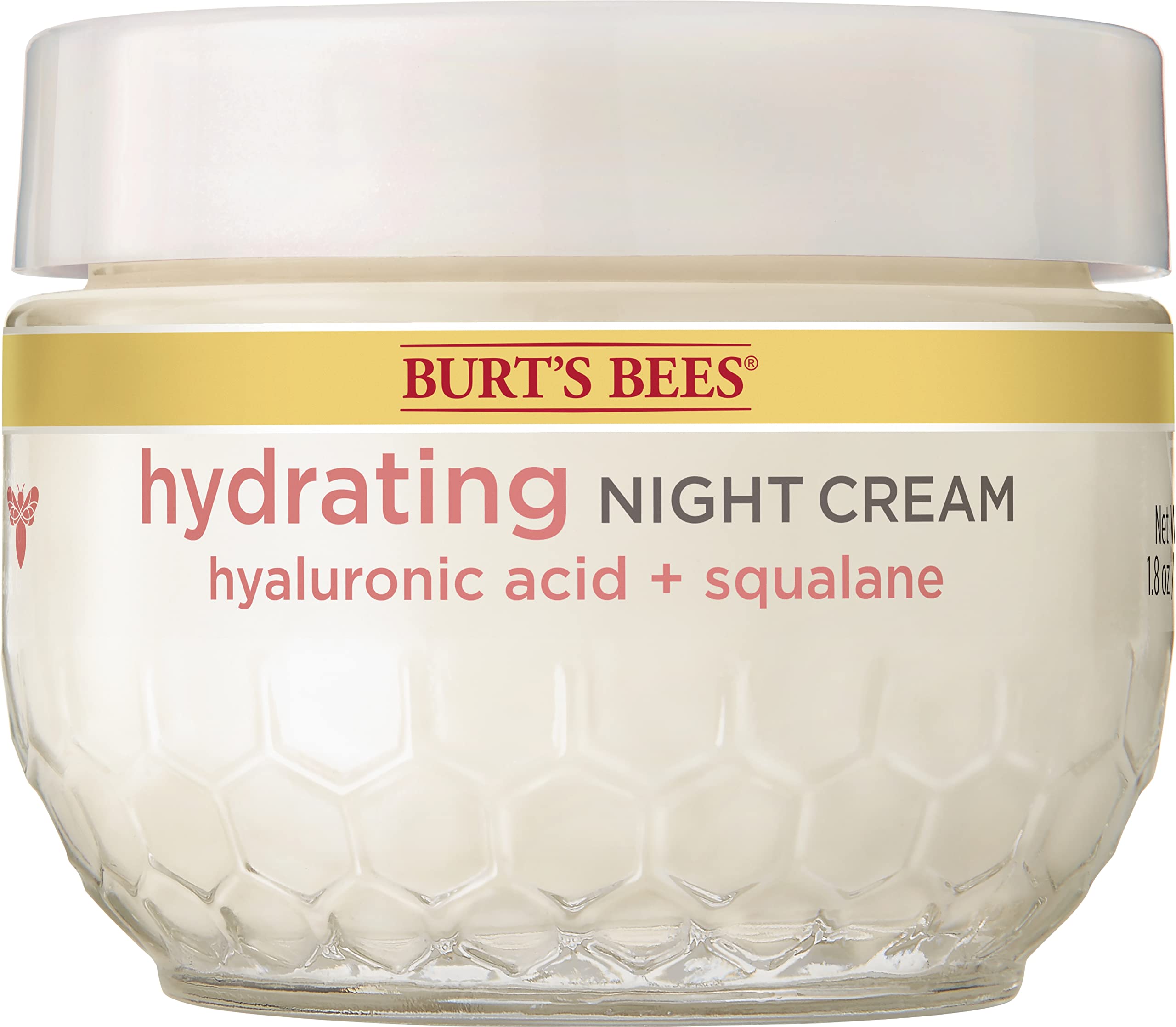 Crema De Noche Burt's Bees Truly Glowing, 50 Ml, Unisex, Blanca - Venta Internacional.