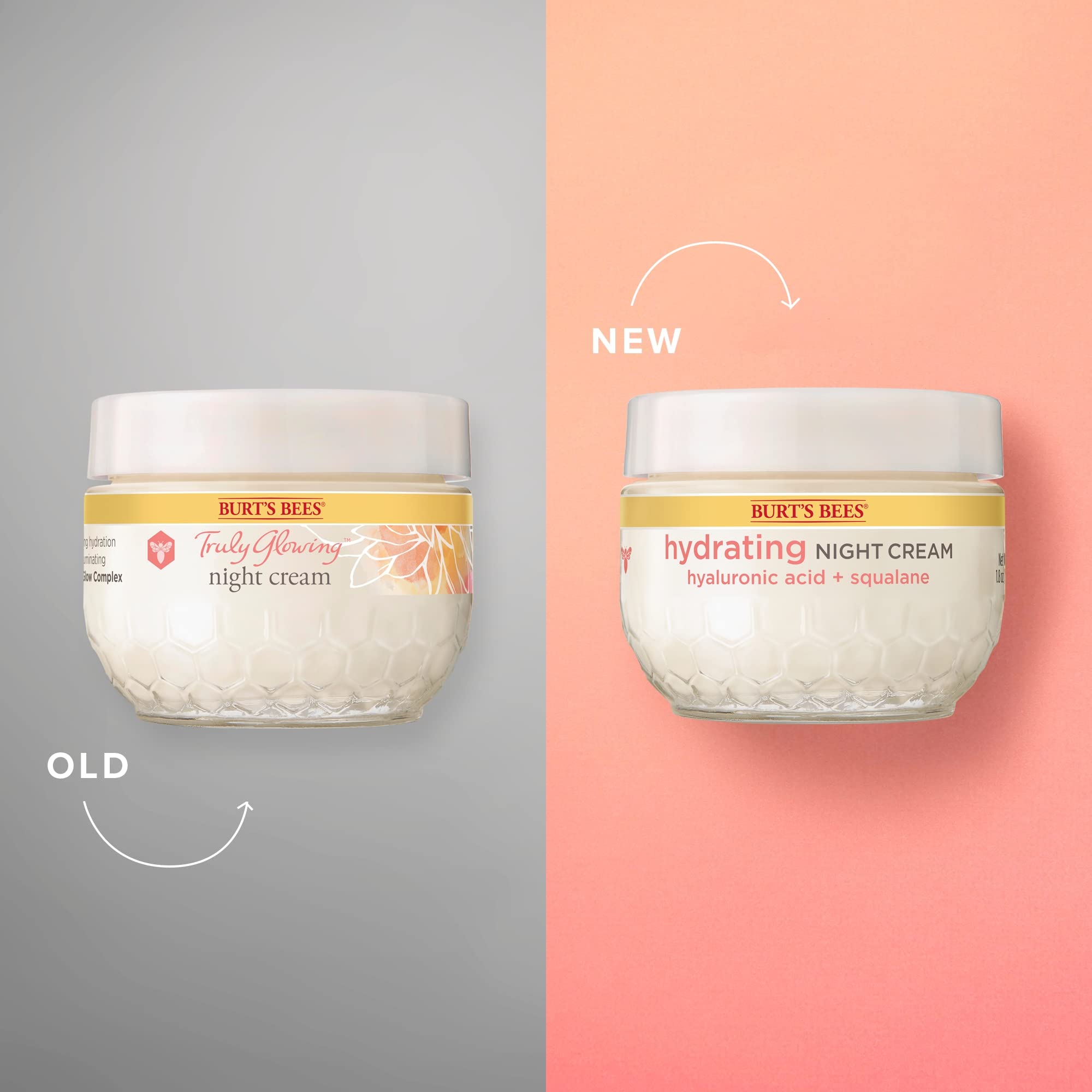 Foto 2 | Crema De Noche Burt's Bees Truly Glowing, 50 Ml, Unisex, Blanca - Venta Internacional.