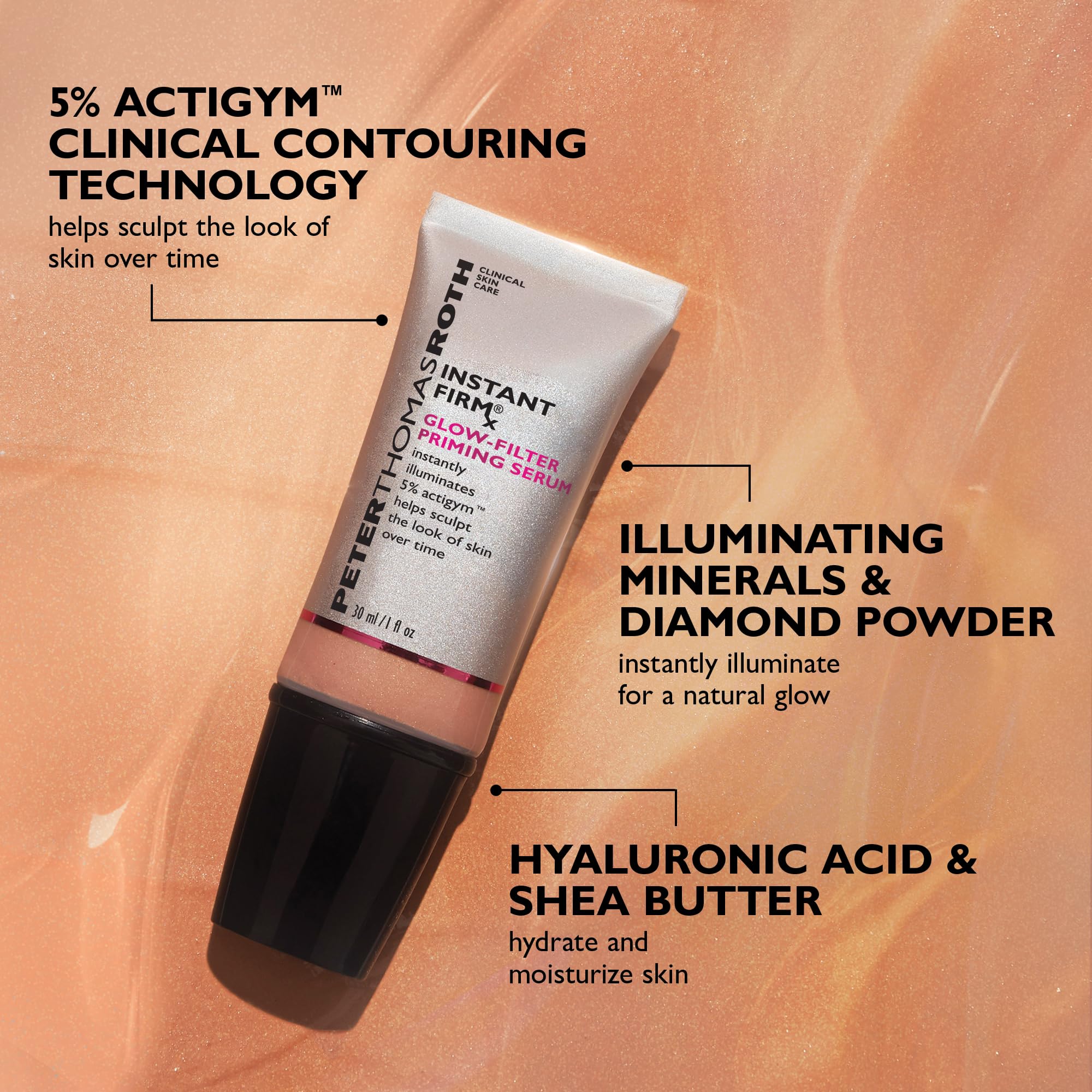 Foto 5 pulgar | Sérum Imprimador Peter Thomas Roth Instant Firmx Glow-filter - Venta Internacional.