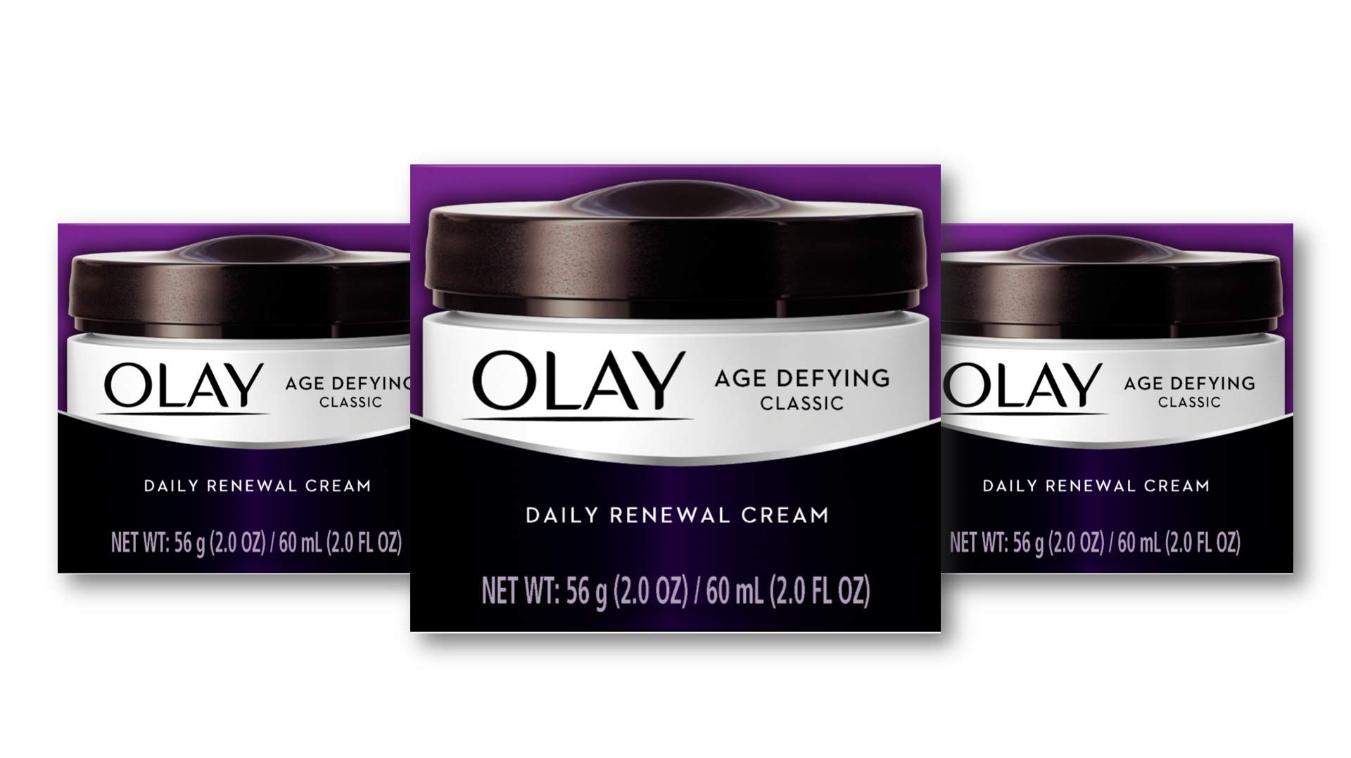 Foto 2 pulgar | Crema Hidratante Olay Age Defying Classic Daily 60 Ml (paquete De 3) - Venta Internacional.
