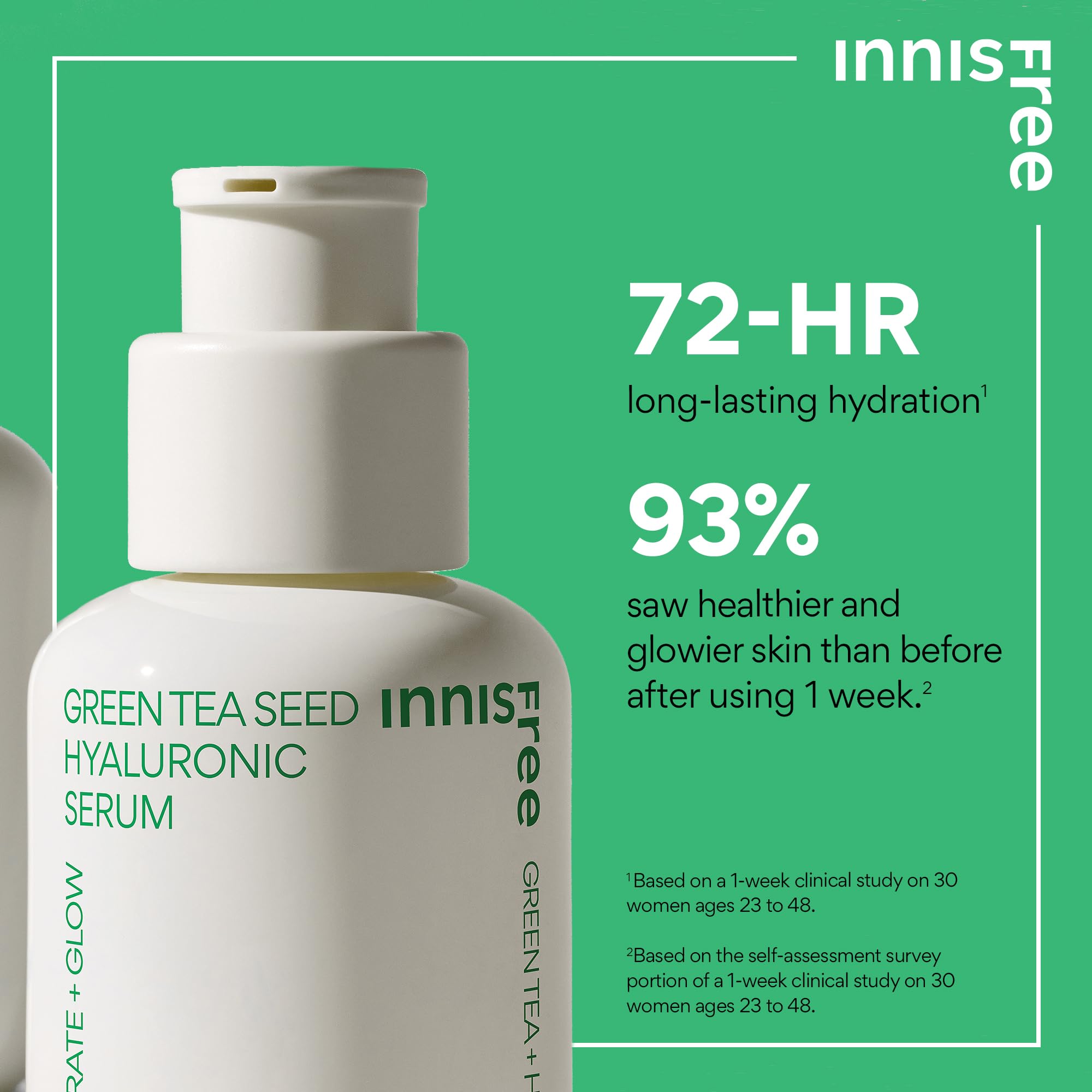 Foto 5 pulgar | Sérum Facial Innisfree Con Semillas De Té Verde Hialurónico Con Pantenol - Venta Internacional.