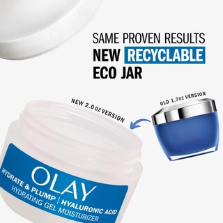 Foto 3 | Gel Hialurónico Olay Plump & Hydrate Para Piel Seca, 60 Ml - Venta Internacional.