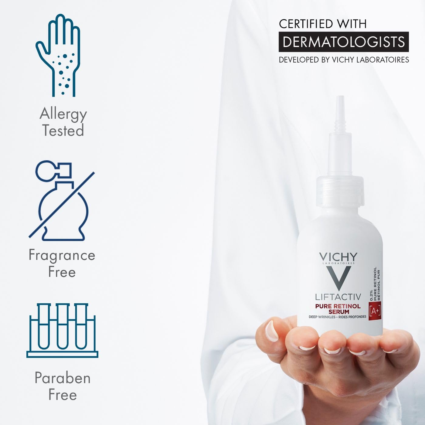 Foto 6 pulgar | Sérum Vichy Liftactiv Pure Retinol 0.2% + Péptidos 30 Ml - Venta Internacional.