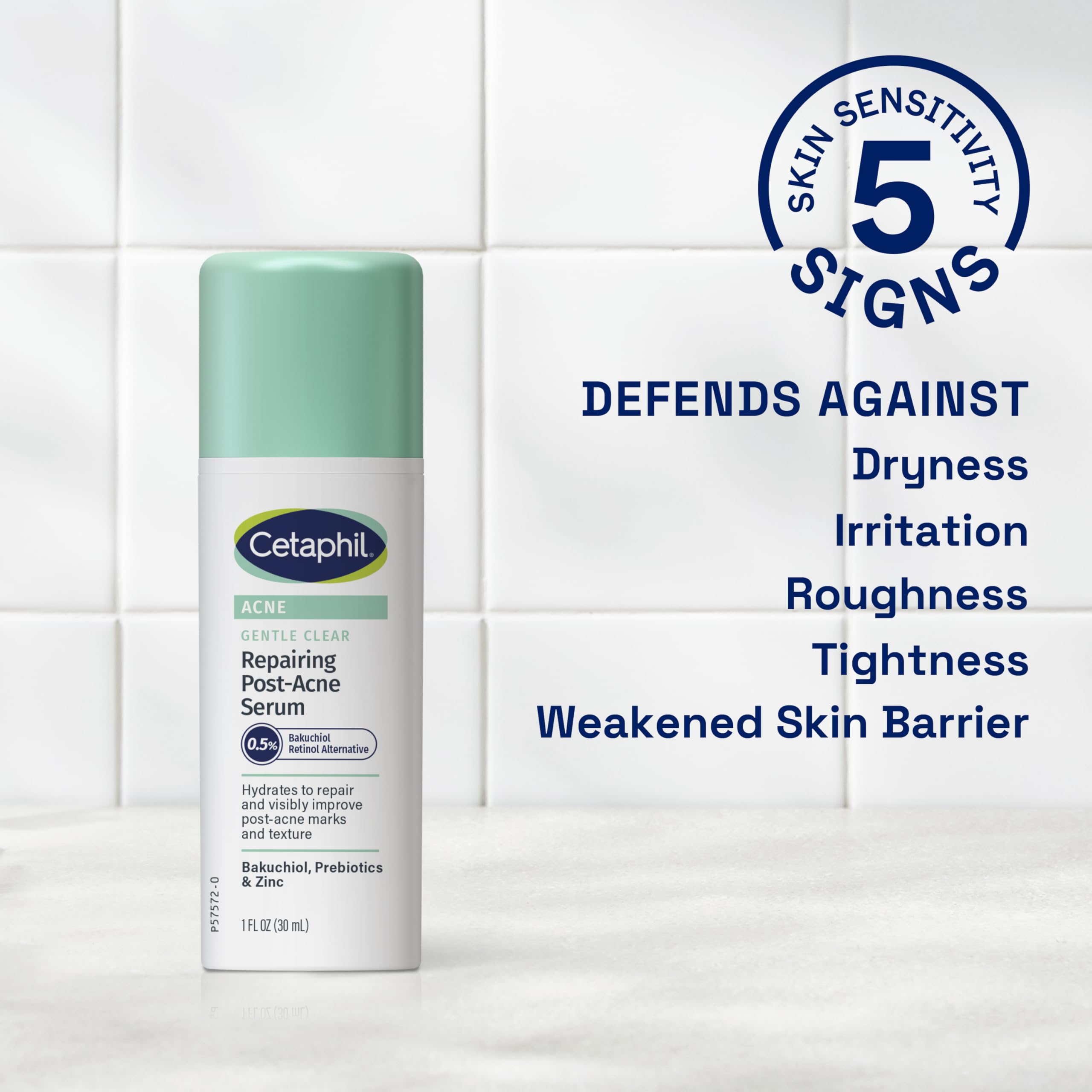 Foto 3 pulgar | Sérum Cetaphil, Suave Y Transparente, Reparador Para Después Del Acné, 30 Ml, Bakuchiol - Venta Internacional.