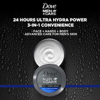 Foto 2 | Crema Dove Men+care Ultra Hydra Para Rostro, Manos Y Cuerpo, 75 Ml, 6 Unidades - Venta Internacional.