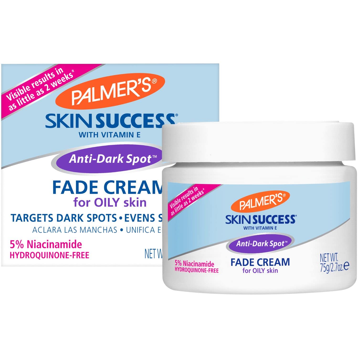 Foto 2 pulgar | Crema Desmaquillante Palmer's Skin Success Eventone Para Piel Grasa, 80 Ml - Venta Internacional.