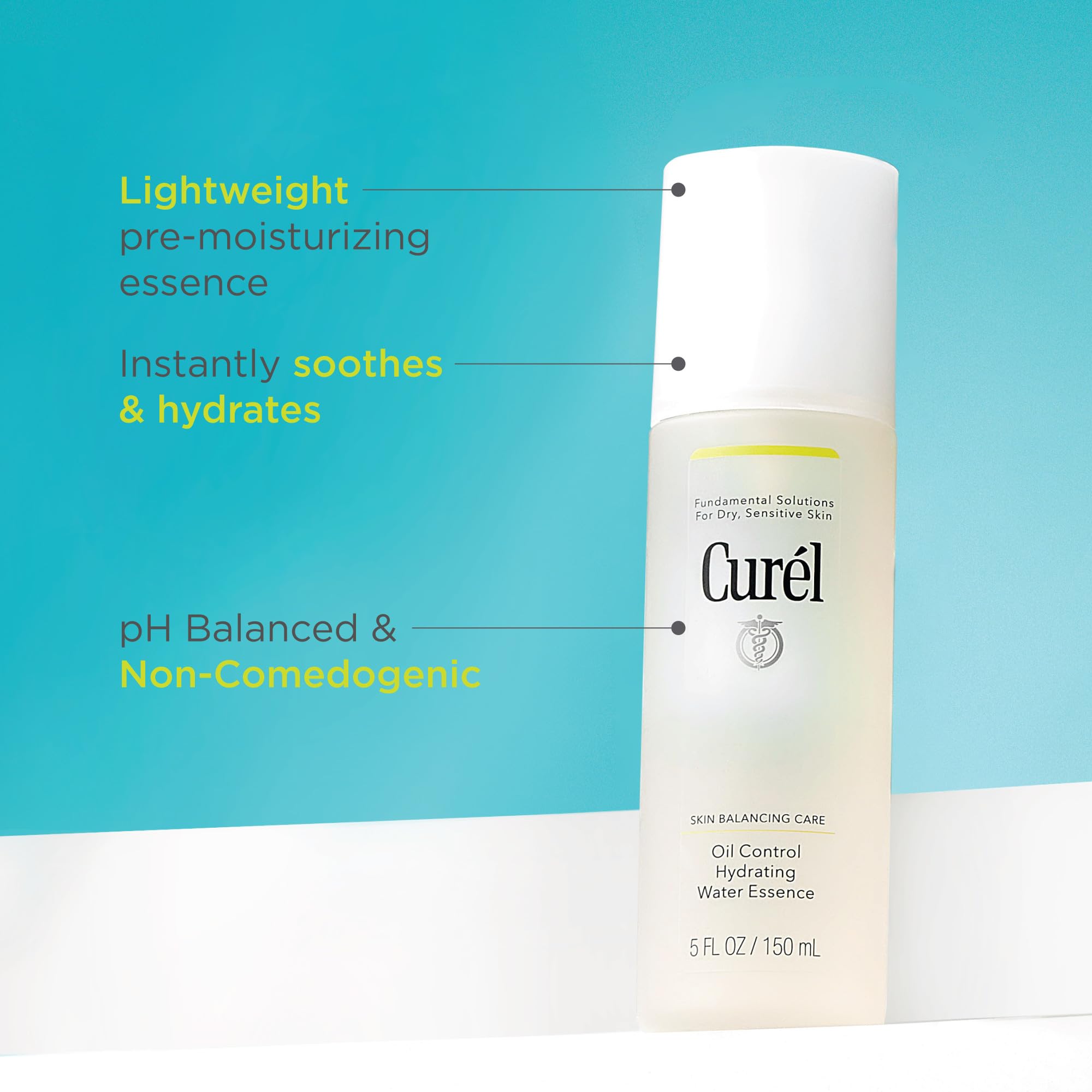 Foto 4 pulgar | Hydrating Water Essence Curel Oil Control 150 Ml Para Piel Grasa - Venta Internacional.