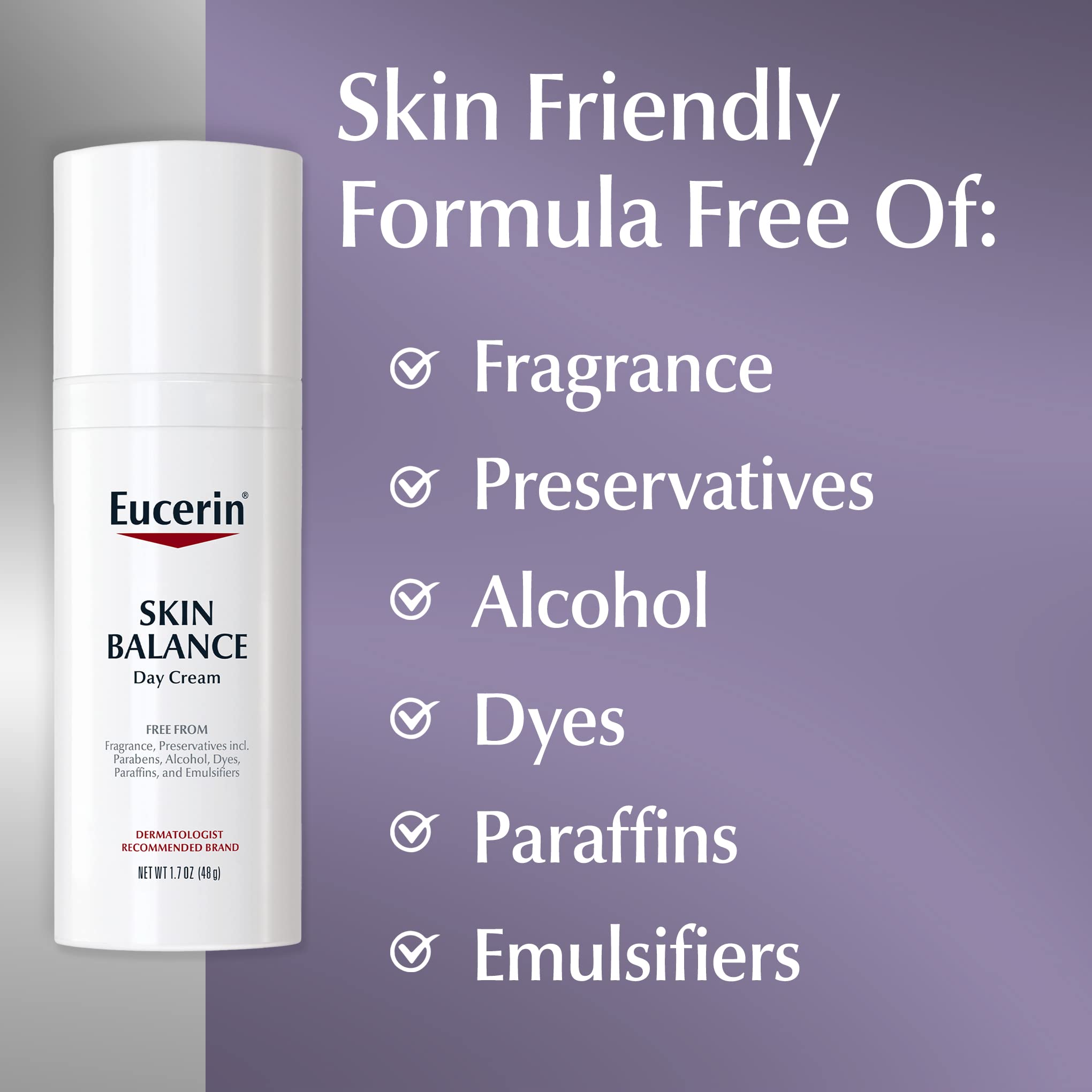 Foto 6 pulgar | Crema De Día Eucerin Skin Balance Para Piel Sensible 50 Ml - Venta Internacional.