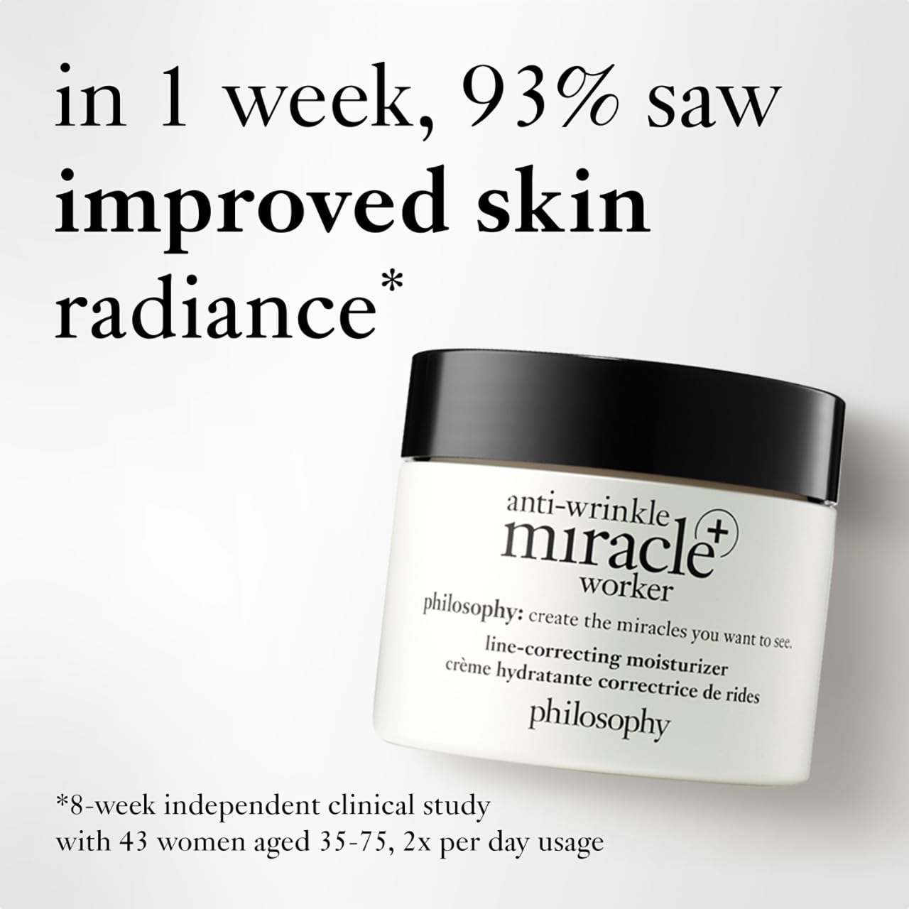 Foto 5 | Crema Hidratante Philosophy Antiarrugas Miracle Worker 60 Ml - Venta Internacional.