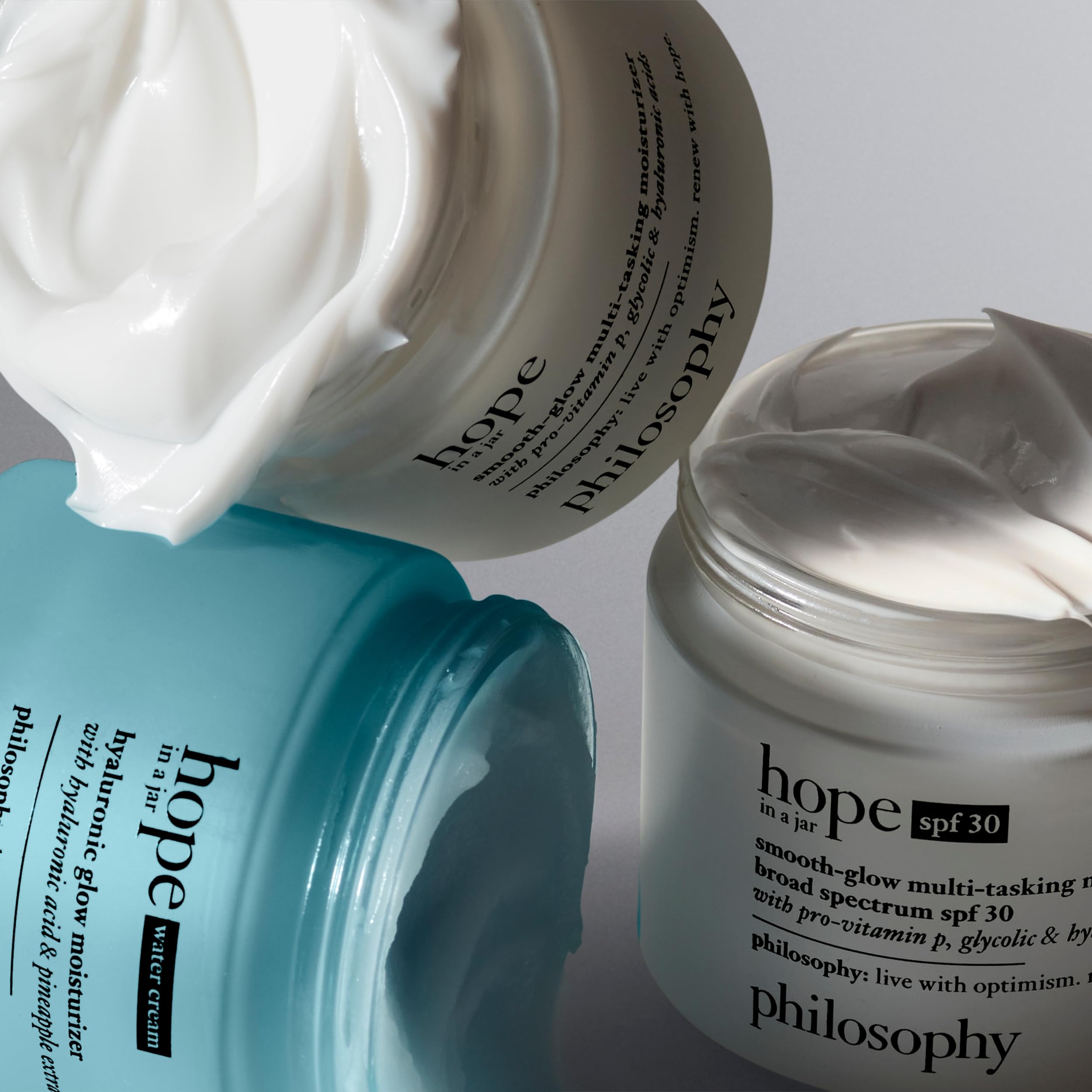 Foto 6 pulgar | Hidratante Philosophy Hope In A Jar Hyaluronic Glow 60 Ml - Venta Internacional.