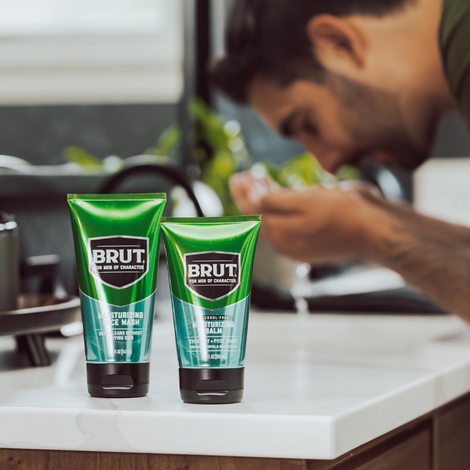 Foto 7 pulgar | Bálsamo Hidratante Brut Soothing Face Men's Face 100 Ml Para Después Del Afeitado - Venta Internacional.
