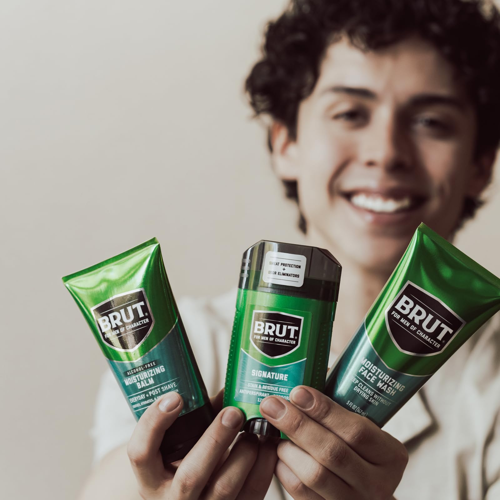 Foto 7 | Bálsamo Hidratante Brut Soothing Face Men's Face 100 Ml Para Después Del Afeitado - Venta Internacional.